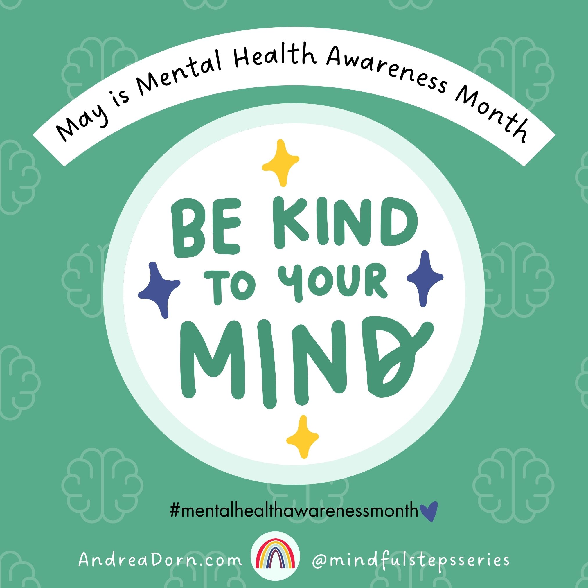 May is Mental Health Awareness month. 🧠
A dedicated time for:
🔹 raising awareness about mental health issues,
🔹 reducing stigma surrounding mental illnesses, and
🔹 promoting overall mental well-being.
Join me in using this month as a catalyst to foster curiosity about mental health EVERY month! 🫶🔍💚
#mentalwellness #childrensmentalhealth #mentalhealthawareness #familyresources #childrendevelopment #mentalhealthsupport #mentalhealthprofessional #mentalhealthadvocate #mentalhealthmatters #mindfulness #mindfulstepsseries #schoolcounselor #childpsychology #clinicalsocialworker #earlychildhoodeducation #therapistuncensored #inclusionmatters #kindnessmatters #neurodiversity #mentalhealthtips #MentalHealthMonth #mentalhealthmatters #mentalhealthawarenessmonth