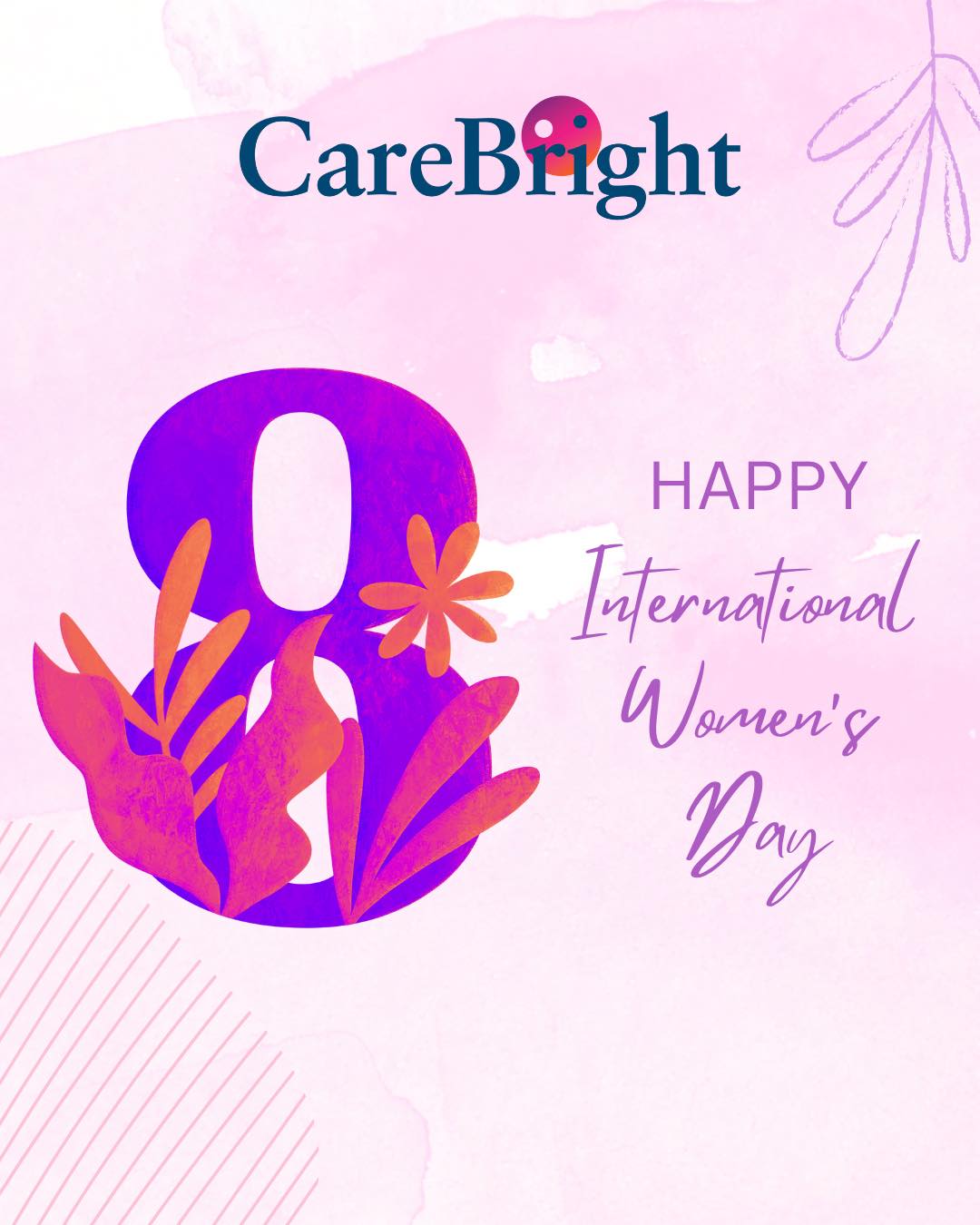 Happy International Womens Day to all of the women who shape CareBright into what it is today, and where it's going for our future
#InternationalWomensDay #HappyInternationalWomensDay #WomensDay #InternationalWomensDay2025 #CareBright #Community #Dementia #DementiaCommunity #DementiaInclusive #DementiaCarer #Limerick #Bruff #Alzheimers