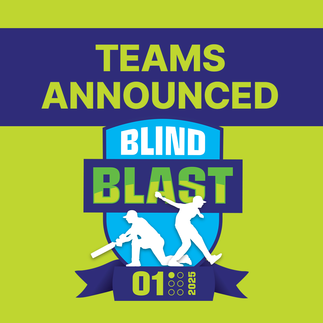 📣 Congratulations to all players announced in the four BB01 teams.
Have a fantastic Blind Blast 01 competition!
HAWKS TEAM
Ned Brewer-Maiga - Captain
Steffan Nero – Vice Captain
Sean Brown (NSW)
Phoebe Buck (Vic)
David Gauci (Vic)
Wesley Jeffery (Vic)
Alan Leahy (WA)
Julie Neumann (Qld)
Hartaj (Taj) Singh (SA)
Britnee Watson (Vic)
Hayden Vella (NSW)
Rayyan Yousef (Vic)
STARS TEAM
Brad Brider- Captain
Michael Berg – Vice Captain
Rishi Carter Fernandez (WA)
Mark Flowerday (NZ)
Toby Hartshorn (ACT)
Julie Henderson-Cavallo (WA)
Jennifer Parry (NSW)
Arthur Pirika (WA)
Adeline Roe (SA)
Louis Shepard (Vic)
Tony Southey (Qld)
Lachlan Wallace (SA)
STORM TEAM
Courtney Webeck - Captain
Matt McCarthy – Vice Captain
Peter Fletcher (Vic)
Eva Forgacs (SA)
Chris Gould (Qld)
Cory Heberley (Qld)
Ryan Honschooten (WA)
Nathan Luke (SA)
Ashleigh Malone (Vic)
Stephen Palmer (NSW)
Clifton Plummer (ACT)
Eric Seery (WA)
Brett Wilson (Vic)
VICTORY TEAM
Matt Cameron - Captain
Steve Obeid – Vice Captain
Darren Coyle (WA)
Beau Evans (Vic)
Oliver Fanshawe (Qld)
Simon Fuller (Vic)
Caitlin Hannen-Williams (WA)
Sherrie Harris (NSW)
Nicole Muir (WA)
Ben Phillips (NSW)
Jasper Steeds (Vic)
Tess Whelan (Vic)
Travis Zimmer (Vic)
Image description:
1st Image: Bright Green Background. Purple rectangle with with bright green wording “Teams Announced”. The BB01 logo sits underneath the purple rectangle.
2nd Image: Bright Green Background. Yellow and brown Hawks logo at the top. The Hawks captains and team members listed underneath.
3rd Image: Bright Green Background. Green, white and silver Stars logo at the top. The Stars captains and team members listed underneath.
4th Image: Bright Green Background. Dark Blue and purple storm logo at the top. The Storm captains and team members listed underneath.
5th Image: Bright Green Background. Blue and white Victory logo at the top. The Victory captains and team members listed underneath.
@tavernersau @blindsportsrecvic @blindcricketsa @the_venetians @qldblindcricket @blindsportsnsw @cityofmelbourne @blind_cricket_australia_bca @blindsportsaustralia @visionaustralia @theinclusionprojectau