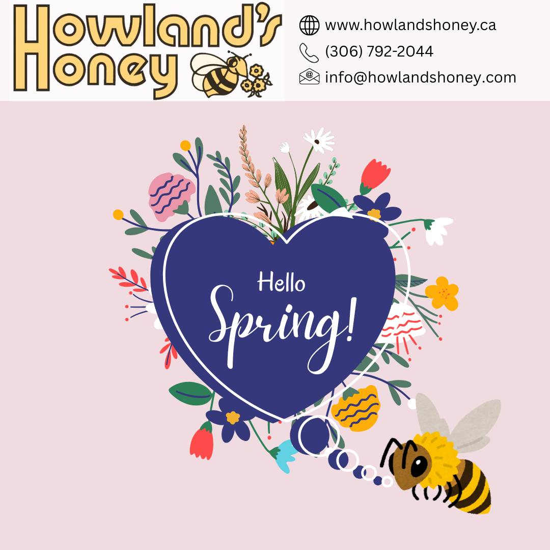 ๐ผ๐ Happy First Day of Spring! As the flowers bloom and the sun shines brighter, itโs the perfect time to indulge in the sweet goodness of Howland's Honey! Our locally sourced honey is not just delicious; itโs packed with nutrients and perfect for your springtime recipes. Visit us at howlandshoney.ca to explore our range of natural, pure honey and embrace the freshness of the season! ๐ฏ๐ธ #FirstDayOfSpring #HowlandsHoney #TasteTheGoodness