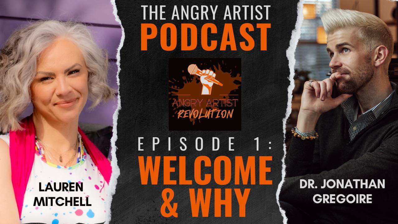 Hey y’all! Don’t know if you’ve been following my work with Dr. Jonathan Gregoire, but we’ve started an Artistic Revolution!!! Check the comments for more information … & share your thoughts below!