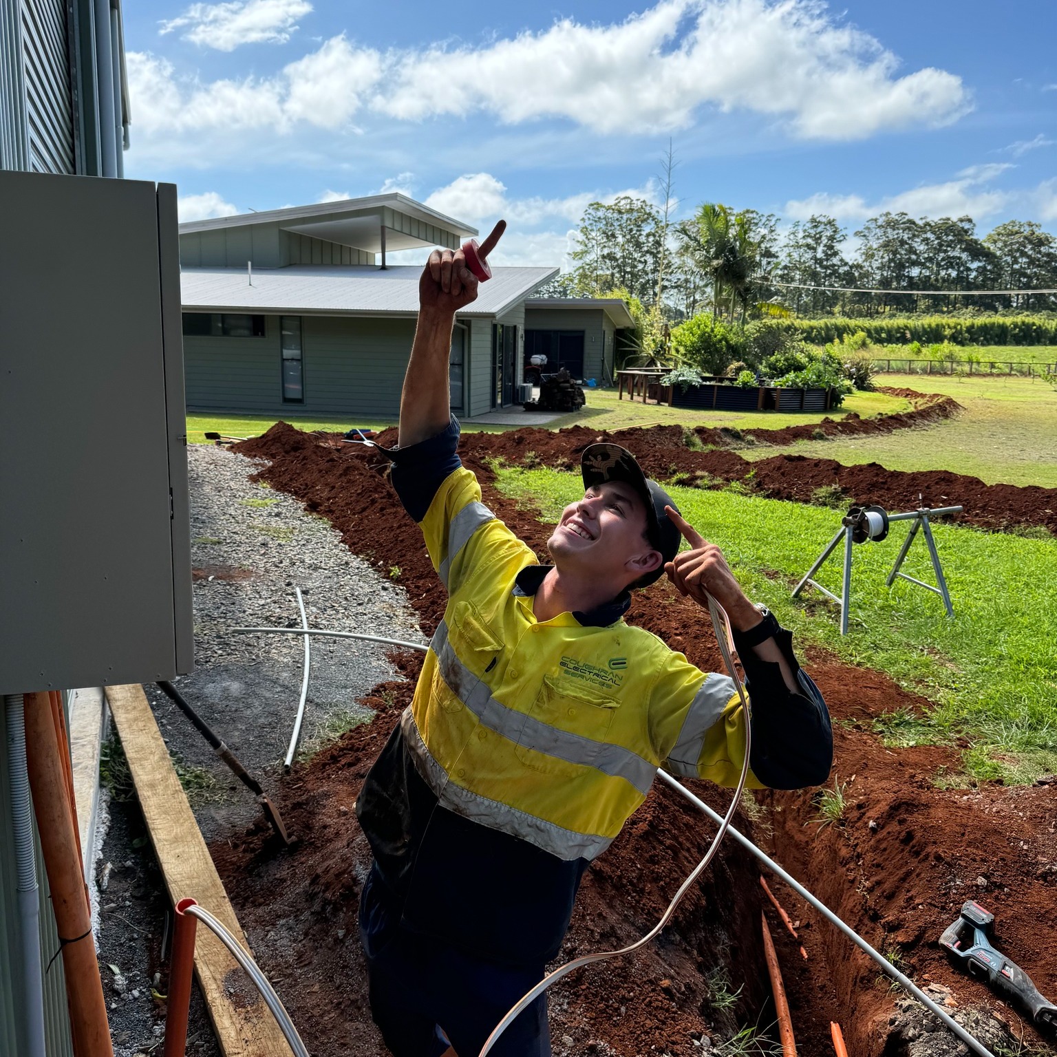 That feeling when the job’s done right and the weekend’s calling ⚡🔧
.
.
.
#coughranelectricalservices #friday #sparkylife