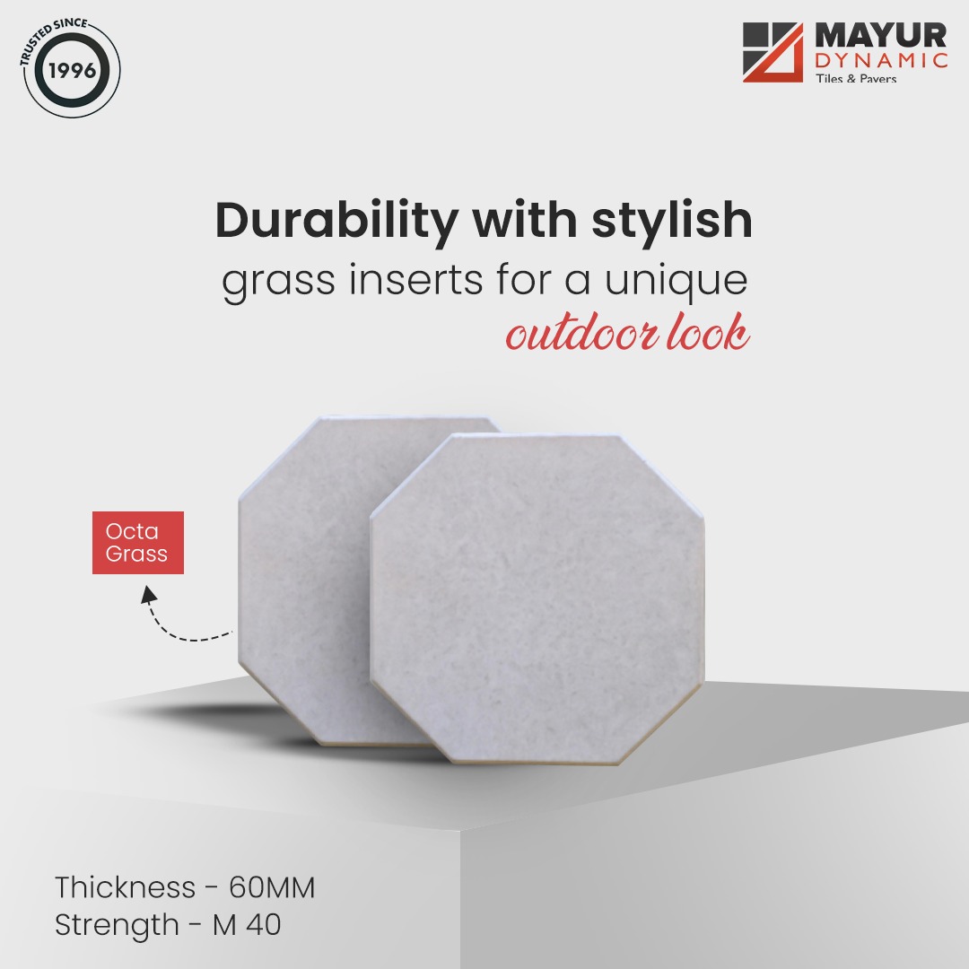 Blend of Nature and Durability—Octa Grass Paver by Mayur Tiles.
.
.
.
.
#pavers #tiles #mayurdynamic #mayurtiles #blocks #slabs #terrazzo #prefectfit #durability #kerbs #creativebycogent #cogent2024