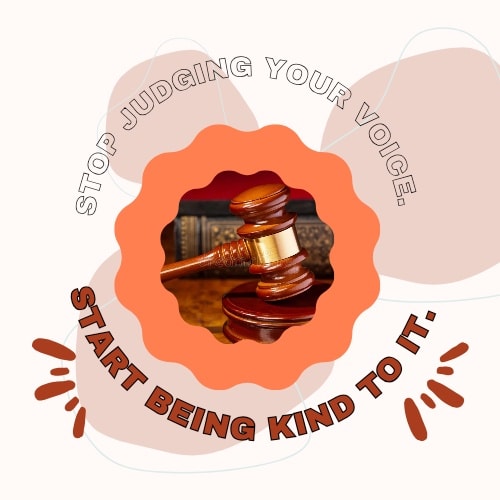 Your voice isn't something to be judged - it's something to be explored.
Here are 3 ways to shift from self-judgement to self-kindness:
🌿 Get curious: Instead of thinking "I sound bad" ask : "What's happening to my voice right now?"
🌿 Separate skill from worth: Your voice is worthy even if you are still learning!
🌿 Speak to yourself like you would to a friend: You wouldn't tell a friend their voice is awful. Don't do it to yourself.
Your voice doesn't need to impress anyone.
💬What's something kind you can tell your voice today?