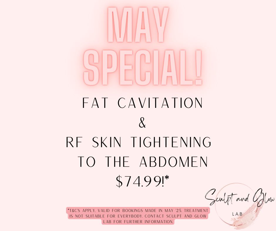 🥳May Special!🥳
May is all about treating the abdomens, especially if you over indulged this easter and school holidays like I did! 🥴
1x treatment of Fat Cavitation & RF Skin Tightening to the abdomen ONLY $74.99!*
You can book and prepay for as many treatments as you wish! Bookings can roll over into following months! 👏 #afterpay is available in-clinic.
Contact us NOW for further information!
Why choose @sculptandglowlab ?
✅Experienced & fully qualified nurse-led clinic using specialised techniques with proven results
✅TGA listed (approved) devices used, as your safety is important to us
✅Individual treatment plans to achieve your desired results
✅FREE consultations
✅Monthly specials
✅Comfortable, non judgemental clinic
✅220+ ⭐️⭐️⭐️⭐️⭐️ reviews
The important stuff 😮💨
*T&c's apply. Valid for bookings made in May '25. Bookings can roll over into following months. Treatment isn't suitable for everybody. Contact @sculptandglowlab for further information. #Afterpay terms and conditions apply.
.
.
#mayspecial #fatcavitationperth #rfskintighteningperth #afterpay #tgalisteddevicesused #nurseledclinic #noninvasivefatreductionperth #eurosummer25 #NonSurgicalBeauty #BodyRejuvenation #ConfidenceInYourSkin #sculptandglowlab