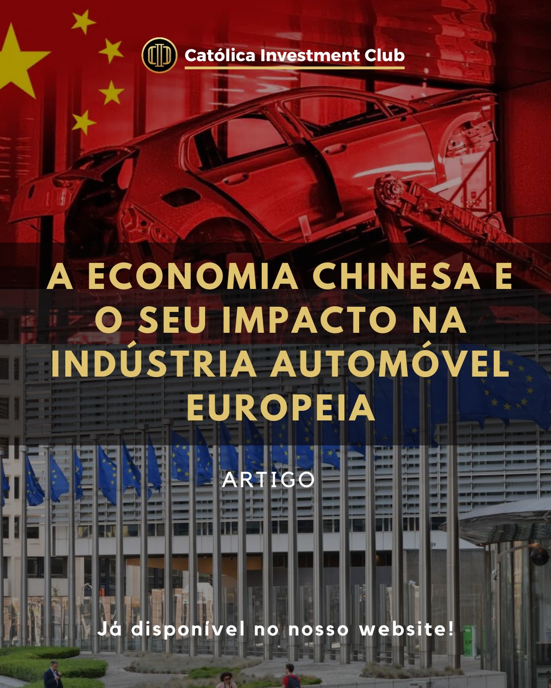 🚗💡 Novo artigo disponível! 💡🚗
A economia chinesa está a transformar a indústria automóvel europeia, com impactos significativos no mercado global. Como é que as políticas de Pequim e a ascensão dos veículos elétricos chineses estão a desafiar os fabricantes europeus? 🌍⚡
Descobre tudo no nosso novo artigo! 📖🔍