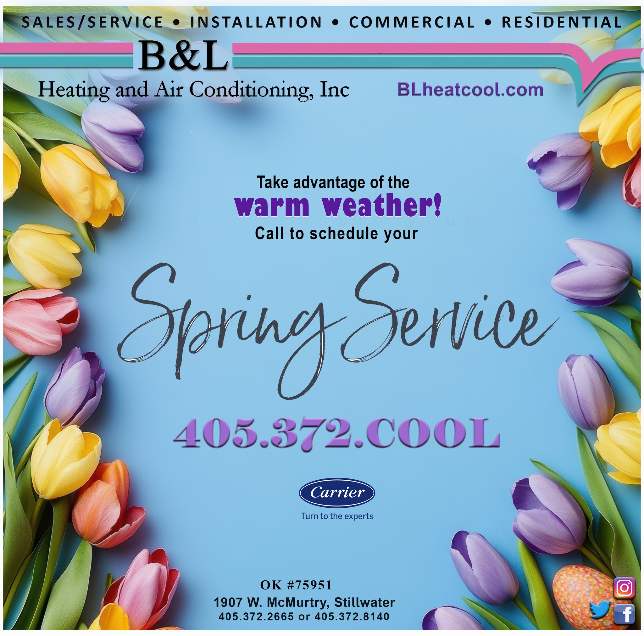 Jump into spring with a clean and refreshed unit!