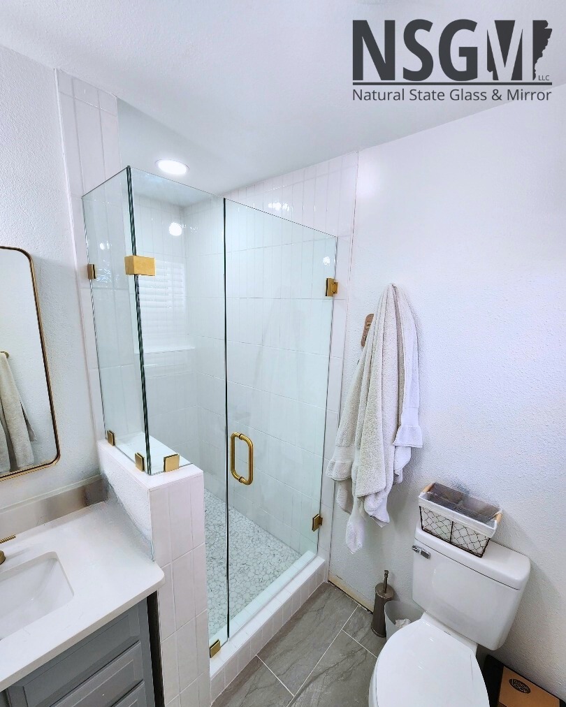 What a beautiful Frameless style enclosure! This enclosure shows how much adding a touch of glass can elevate a space instantly. A pat on the back to our team for this one!
-
📞Call us at (479) 856-8500 to schedule your free estimate today!
🌐Visit us online by clicking the link in our bio!
📍Come see us in person! At 13293 Puppy Creek Rd Springdale, AR.
#FreeEstimates #nwarksmallbusiness #NSGM #naturalstate #naturalstateglassmirror #glass #NWA #customshower #showerdesign #springdalear #rogersar #bentonvillear #fayettevillear #lowellar #bellavistaar #bathroomdesign #interiordesign #luxurybathroom #nwabusiness #northwestarkansasbusiness #glasscompany #customglassshower #customglass #LuxuryShower #Arkansas #nwahomes #homeimprovement #nwarkansas #glass #framelessshower