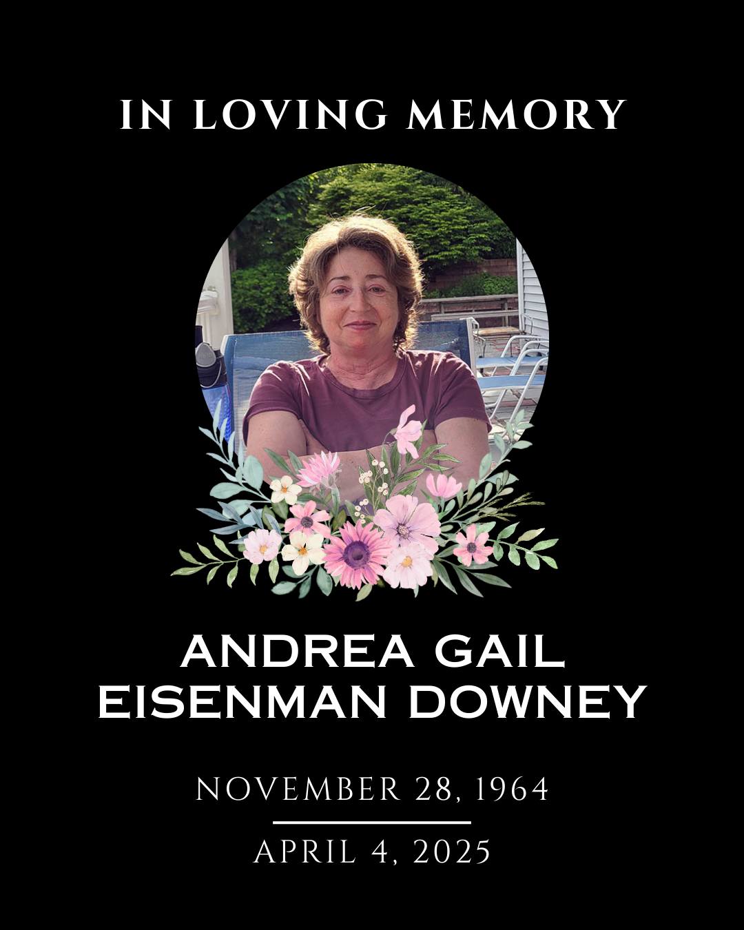 Our beloved Andrea Gail Eisenman Downey passed away on April 4, 2025. For the past thirty years, Andrea served as both an officer and board member of USACFA in addition to being the Executive Editor of CF Roundtable. She established the USACFA Scholarship for the Arts in memory of her mother in 2021. This scholarship is available to people with CF pursuing a degree in the arts.
◾️ CF Roundtable has become the incredible publication it is thanks to Andrea’s devotion to the organization. Andrea was the most devoted USACFA volunteer. She worked behind the scenes to make sure everything that needed to be done was accomplished to the highest standard. She was an excellent problem solver and found a way to involve anyone who wanted to be involved with the organization.
◾️Andrea was a also frequent contributor to the publication writing articles about her CF journey and including ways to face any challenges CF posed. She was the one whose graphic design experience and keen eye for detail brought the stories and pages in CF Roundtable to life each issue.
◾️ Andrea was an active advocate for Donate for Life to promote and raise awareness for organ donation since undergoing her own double lung transplant in 2000. Andrea was also a volunteer for the Boomer Esiason Foundation, where she helped raise funds for CF research and participated in events such as tennis and pickleball tournaments. Andrea was also a committed peer mentor with the CF Foundation Peer Connect Program where she supported and mentored others living with CF.
◾️She will be missed by everyone here at USACFA.
#cysticfibrosis #cfirl #cf #cfwarrior