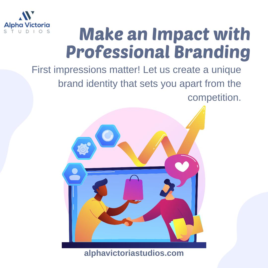 Make an Impact with Professional Branding || First impressions matter! Let us create a unique brand identity that sets you apart from the competition.
Visit :- https://www.alphavictoriastudios.com/
#BrandIdentity #LogoDesign #CreativeBranding #AlphaVictoriaStudios #StandOut #MarketingDoneRight