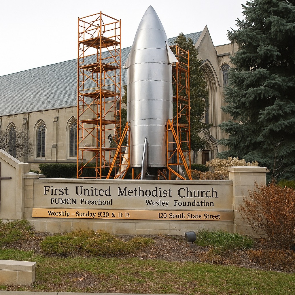 We are so excited to unveil the FUMCN space program! Our students have been working hard to build a rocket and study the moon. We wish them all luck and a safe journey this April 1st.