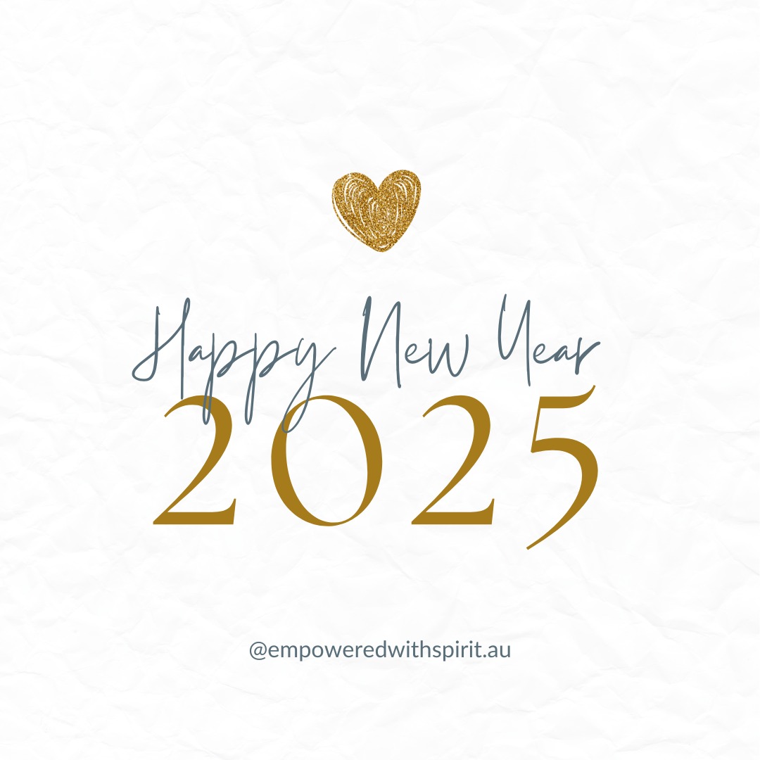 Happy New Year. Here's to a wonderful 2025. Make the most of every day, push yourself and allow yourself the room to grow and be the best version of you. ♥