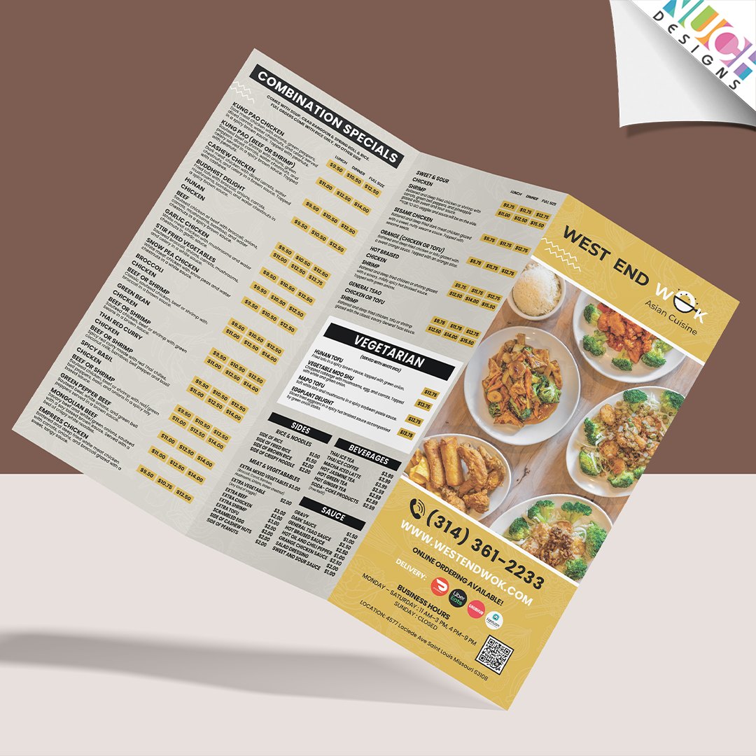 💛 ผลงานออกเเบบของร้าน WEST END WOK ค่ะ โดยร้านนี้เลือกใช้บริการออกแบบกับนุชดีไซน์เเบบครบวงจรเลยนะคะ ทั้ง Website, To Go Menu, Digital Menu เเละ Menu Board ค่ะ โดยดีไซน์ทั้งหมดจะออกเเบบใน Theme Modern เน้นโทนสีเหลือง สีครีม เเละสีดำเป็นหลักค่ะ ในส่วนของเว็บไซต์เราออกแบบให้รองรับทุกขนาดหน้าจอ ทั้ง Desktop, Mobile เเละ Ipad เลยนะคะ หากคุณลูกค้าท่านใดสนใจบริการออกเเบบเเบบครบวงจรนี้ สามารถติดต่อเข้ามาได้เลย ยินดีให้บริการค่ะ
💛 Nuch.Designs รับออกแบบเว็บไซต์ ออกแบบเมนูร้านอาหาร ออกแบบโลโก้ และงานกราฟิกทุกชนิด
💛 สนใจติดต่อสอบถามโดยตรงได้ที่
Contact: 214-663-1239
Line ID: @nuchdesigns
Email: info@nuchdesigns.com
Website: www.nuchdesigns.com
#ร้านอาหารไทยในอเมริกา #นุชดีไซน์ #nuchdesigns #ออกแบบเว็บไซต์ร้านอาหารไทยในอเมริกา #เว็บร้านอาหารไทยในอเมริกา #เว็บไซต์ร้านอาหารไทย #ออกแบบเมนูร้านอาหาร #ออกแบบเว็บร้านอาหาร #เมนูเครื่องดื่ม #SocialMedia #รับดูเเละSocialMedia #รับดูเเละSocialMediaสำหรับคนไทยในอเมริกา