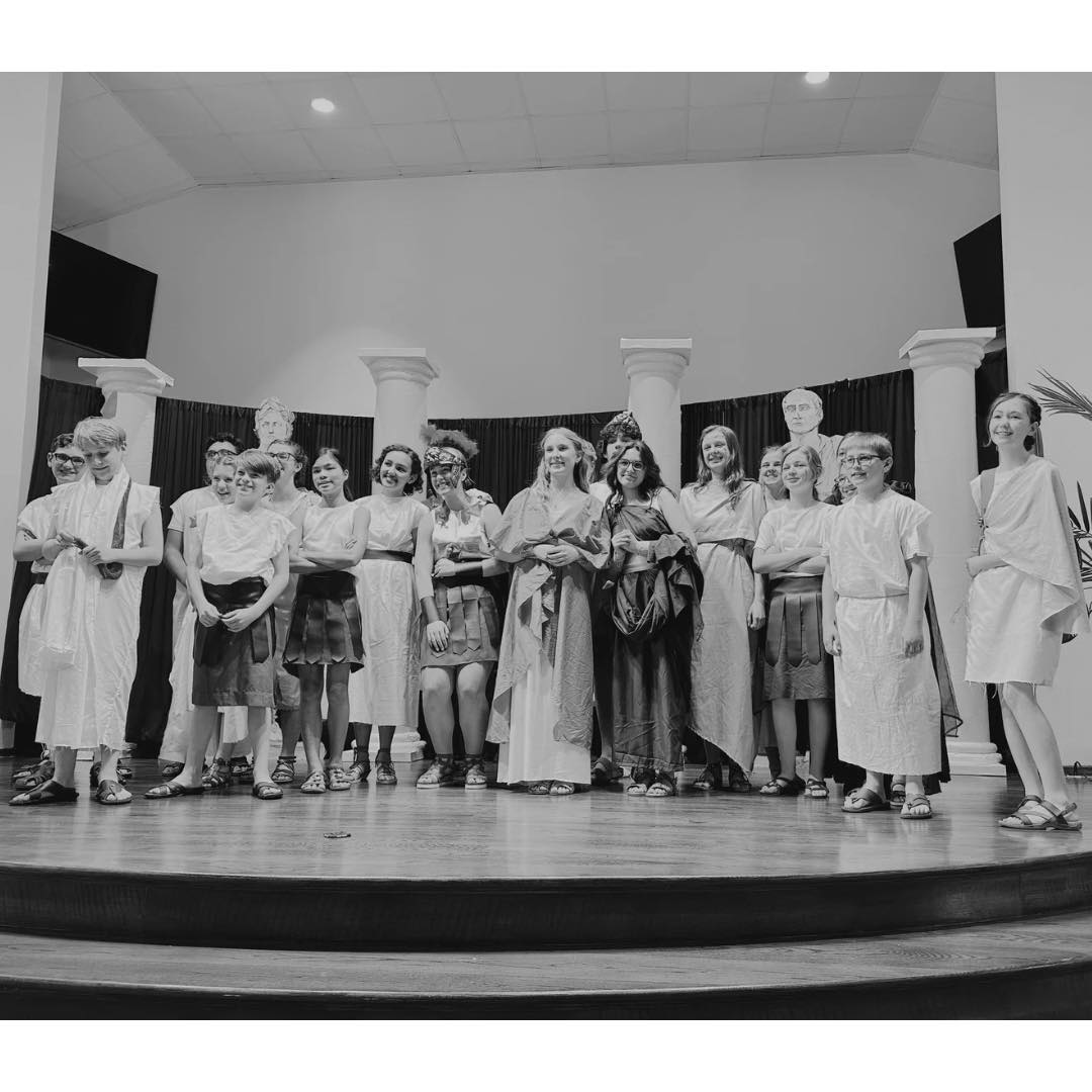 Last weekend, our students delivered an incredible production of Shakespeare’s Julius Caesar. We were truly impressed by their talent and dedication and are deeply grateful to everyone who made Friday and Saturday’s performances possible. Thank you to all who attended—your generous support of our students is sincerely appreciated!