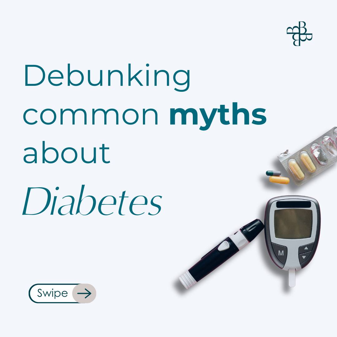 Debunking diabetes myths this diabetes week (14-20th July).