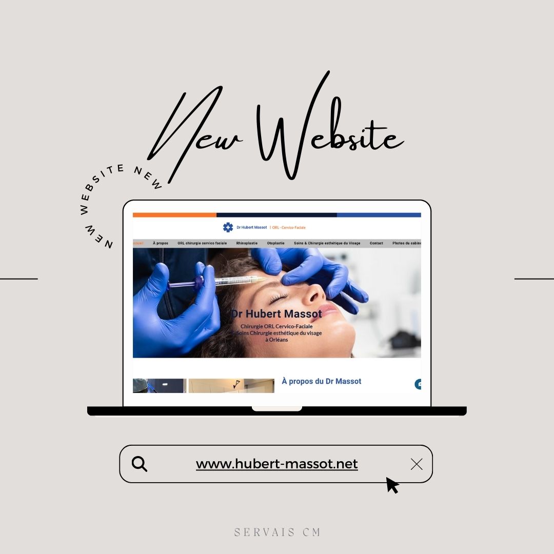 🌟 Découvrez le nouveau site du Dr Hubert Massot, spécialiste en Chirurgie ORL et Esthétique du Visage à Orléans ! 🌟
Nous sommes fiers de vous présenter le site entièrement repensé du Dr Hubert Massot, chirurgien spécialisé en ORL cervico-faciale et en soins esthétiques du visage. Ce site a été conçu pour offrir une information claire et détaillée sur ses expertises et faciliter la prise de rendez-vous.
🔹 Chirurgie ORL et Cervico-Faciale : Traitements et interventions pour l’otologie, la laryngologie et la rhinologie.
🔹 Soins Esthétiques du Visage : Injections, chirurgie esthétique et traitements pour un visage harmonieux et rajeuni.
🔹 Informations détaillées : Découvrez les spécialités du Dr Massot, ses techniques et ses approches personnalisées.
🔹 Prise de rendez-vous simplifiée : Un parcours optimisé pour vous accompagner efficacement.
📍 Basé à Orléans, le Dr Massot met son expertise au service de votre santé et de votre bien-être
🔎 Visitez dès maintenant le site et découvrez l’ensemble des soins proposés !
👉 www.hubert-massot.net
#NouveauSite #DrHubertMassot #ORL #ChirurgieEsthétique #Orléans #BienÊtre #MédecineEsthétique #ServaisCM