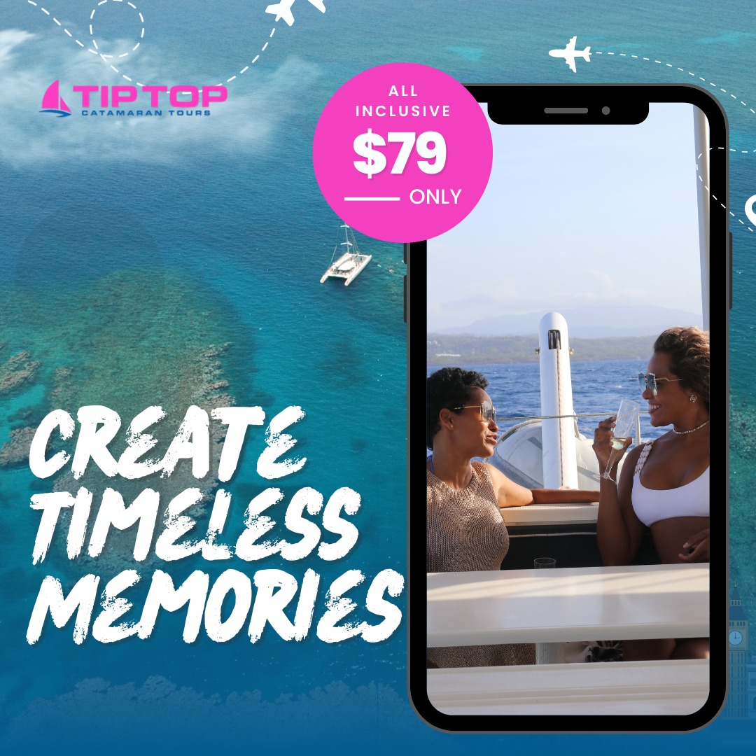 🌴 Set sail with Tip Top Catamaran for a day of sheer indulgence and exploration! ⛵
Our full-day adventure begins with the vibrant underwater spectacle of Sosua Bay's 3 rocks snorkeling location. With professional-grade equipment and a crew dedicated to ensuring your safety and enjoyment, both experts and beginners are in for an extraordinary experience. ⛱️😎
Following this aquatic delight, indulge your senses in a delectable meal aboard our luxurious catamaran as we gracefully sail towards Ocean World Marina. This is more than a journey; it's a sensory escape into the heart of Dominican Republic! 🌊
#indulgeandexplore #tiptopcatamaranadventure #sosuasnorkelspectacle #caribbeansensations #luxuryunderthesun #catamaranculinaryescape #sailandsnorkelbliss #caribbeancharm #sailing #beachlife #travel #tourist #bluesea #traveltheworld #islandlife #diveboat #diving