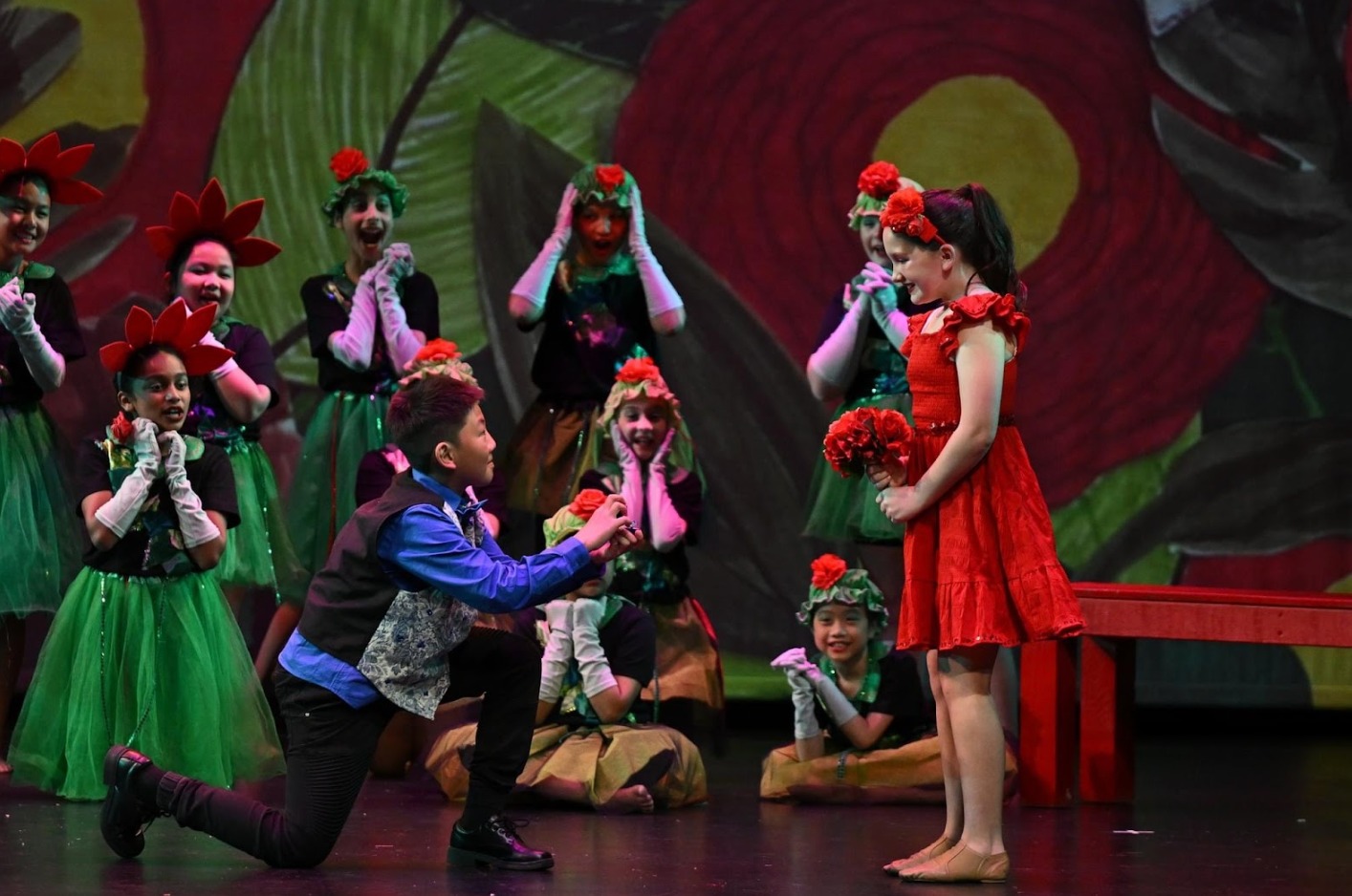 Last term our school participated in the annual Wakakirri competition. Our school was successful as we won a State Award and had to perform again at the Awards Showcase night where we were lucky enough to be nominated for a National Award! Today it was announced that we received a National Award-Highly Commended and are on the website. We are very proud of our students who participated! What a huge effort! Thank you to all the staff and helpers involved in the process! Our hard work paid off!
Congratulations to the entire cast!
Miss Joyce
Performing Arts Teacher