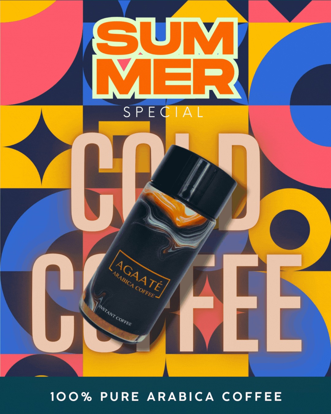 ☀️ SUMMER SPECIAL ALERT ☀️
Cold, bold, and beautifully smooth — Agaate Arabica Coffee is here to turn up the chill! ❄️☕
This summer, skip the heat and sip sophistication with every glass of refreshing cold coffee made from 100% pure Arabica beans.
Why wait for café vibes when you can create your own?
👉 Just stir, sip, and let the smooth notes of Agaate cool your day.
#ColdCoffeeSeason is officially ON. Are you ready to sip smart?
🛒 Shop now and bring café-style chill to your home.
#AgaateCoffee
#SummerSpecial
#ColdCoffeeVibes
#PureArabica
#CoffeeLoversIndia
#ChillWithAgaate
#InstantCoffeeMagic
#BeatTheHeat
#CoffeeThatCools
#SipTheGoodness
#SummerSips
#CoffeeEveryday
#BrewedForYou
#AnyTimeCoffee