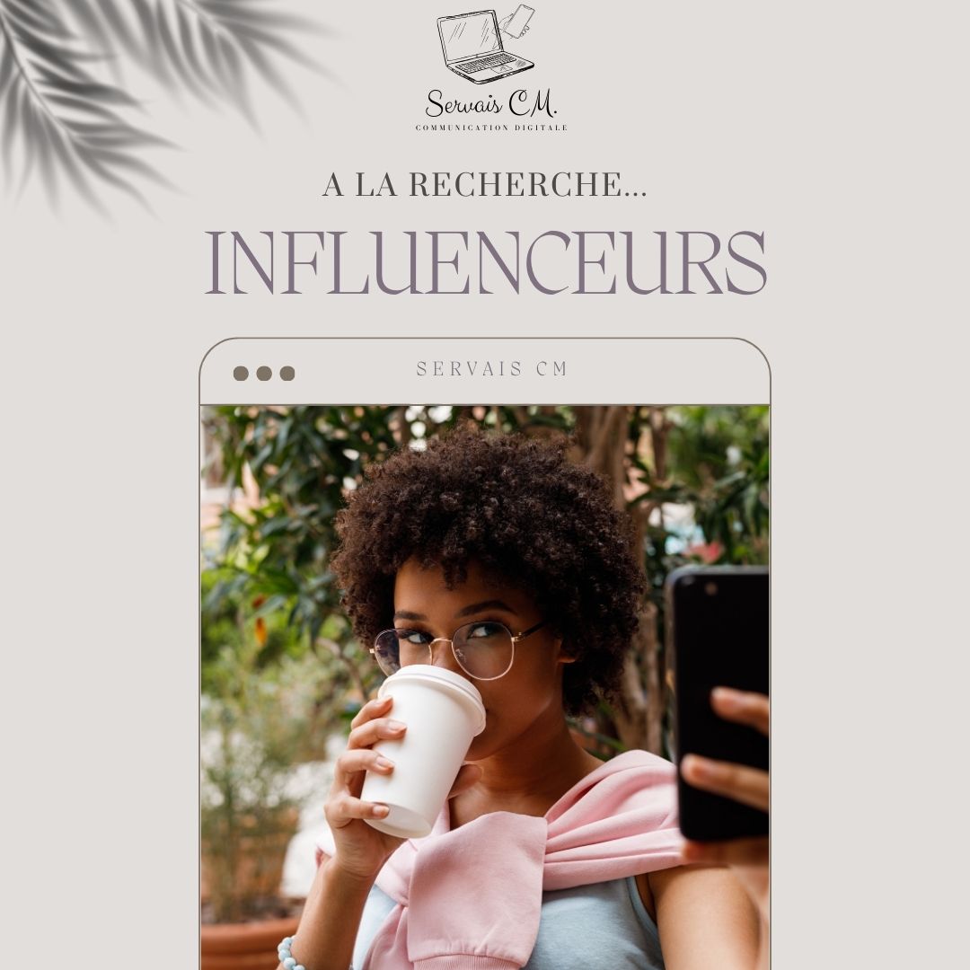 🌟💼 Collaborez avec les Marques de Nos Clients ! 🛍️💫
Chez Servais CM, nous sommes à la recherche de créateurs de contenu motivés pour rejoindre notre base d'Influenceurs". Participez à des collaborations uniques et recevez gratuitement des produits ou services de nos clients en échange de posts et stories créatives ! 🚀✨
✨ Pourquoi Collaborer avec Nous :
🤝 Partenariats Authentiques : Connectez-vous avec des marques qui partagent vos valeurs.
🎁 Produits et Services Gratuits : Explorez et découvrez les offres de nos clients.
📸 Expérience Créative : Exprimez votre créativité à travers des contenus uniques.
🚀 Visibilité Accrue : Partagez votre passion avec une audience plus large.
💬 Pour plus d'informations, envoyez-nous un message privé ou visitez notre site web : www.servaiscm.com. Ensemble, créons une communauté influente et engagée ! 🌐📷 #CollaborationInfluenceurs #MarketingDigital #ServaisCM #CréativitéDigitale 🚀💼