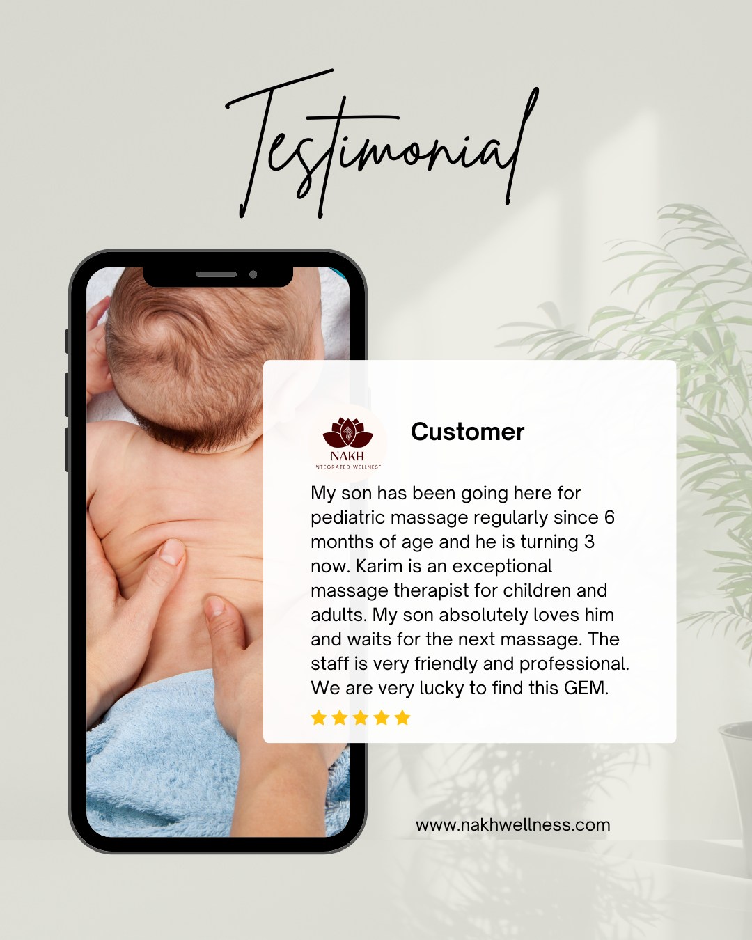 At NAKH Integrated Wellness, we take pride in providing exceptional massage therapy that helps you feel your best. Whether you need stress relief, pain management, deep relaxation, or have a child with massage needs, Karim has you covered!
Located in Edmonton – Book your massage today!
Have you experienced a massage with Karim? Drop your review below! #5StarReview #MassageTherapy #yegMassage #PainRelief #DeepTissueMassage #yegwellness #NakhWellness