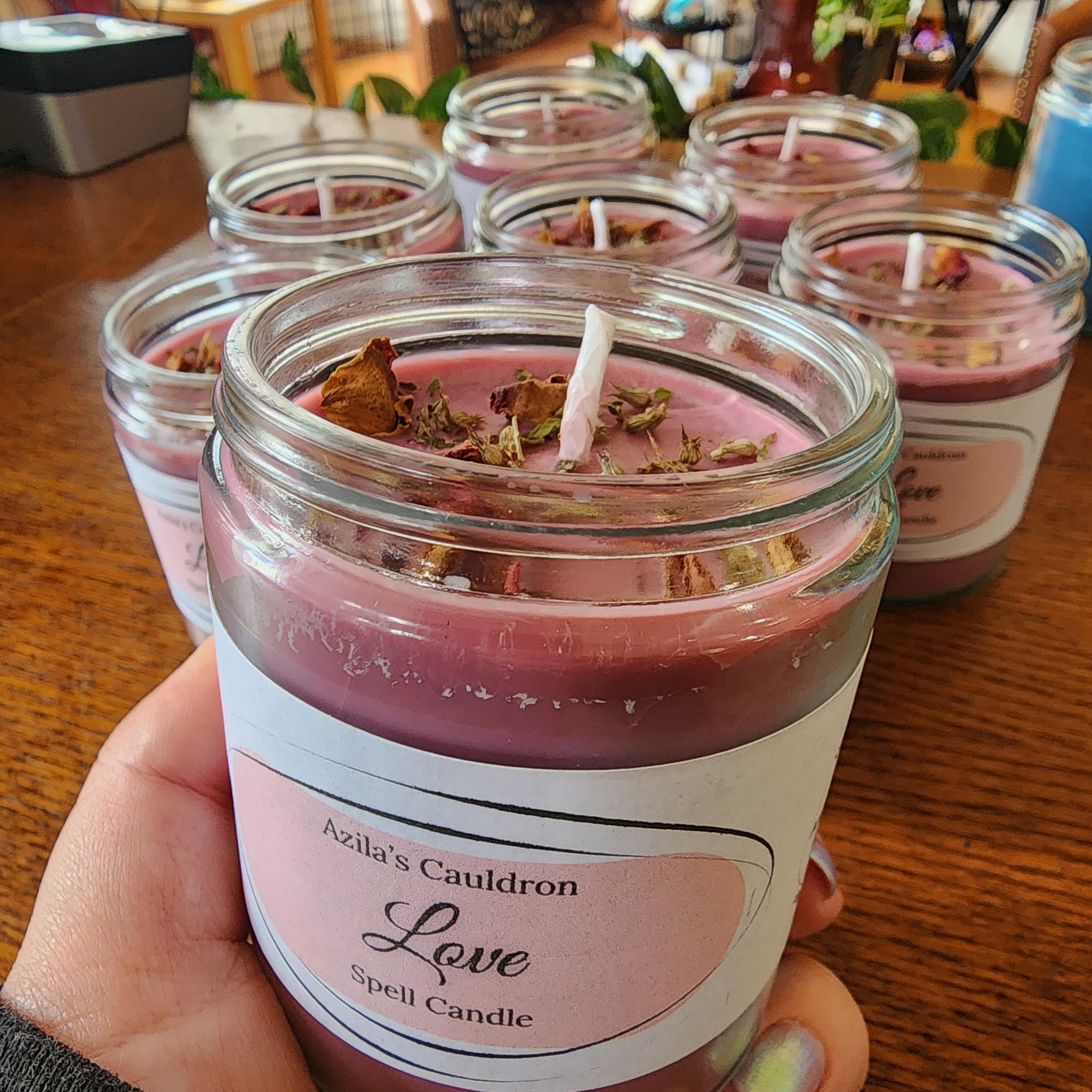 ⨠UPDATED RECIPE āØ
My Love Spell Candles are back on the shelves with a new twist: dragonās blood.
Dragon's blood is a resin blend with a sweet, earthy scent. It has a long history of being used as an amplifier for spell work and in love spells to attract new love or to keep a wandering heart in check. š
I've been testing the new recipe behind the scenes for a while, and I'm quite pleased with the results. I can't wait to hear what you think!
#LoveSpell #WitchyVibes #DragonBloodMagic #CandleMagic #Spellwork #WitchCrafted #MetaphysicalShop #IntentionCandles #MagickInTheAir #WitchyWoman #ModernWitch #LoveMagick #RitualReady