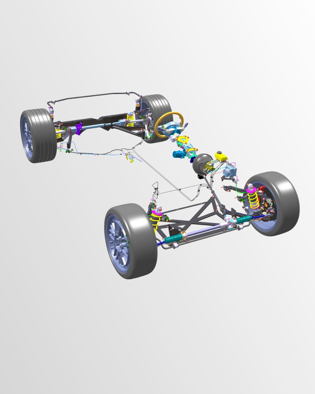 One of the most important systems for vehicles‘ performance: The Vehicle Dynamics System
At VELA, we don’t just develop suspension, steering, or braking systems.
We engineer chassis systems that deliver precision, safety, and dynamics – from the smallest detail to the complete vehicle integration.
Greatness in mechanical design and mechatronic integration is a prerequisite, but above all, system thinking is the key.
Engineering for the edge. Developing for those who demand more!
.
.
.
#ChassisDevelopment #AutomotiveEngineering #SuspensionDesign #SystemsEngineering #SystemThinking #HighPerformance #EngineeringServiceProvider #Fahrwerk #Fahrdynamik #VELAPerformance