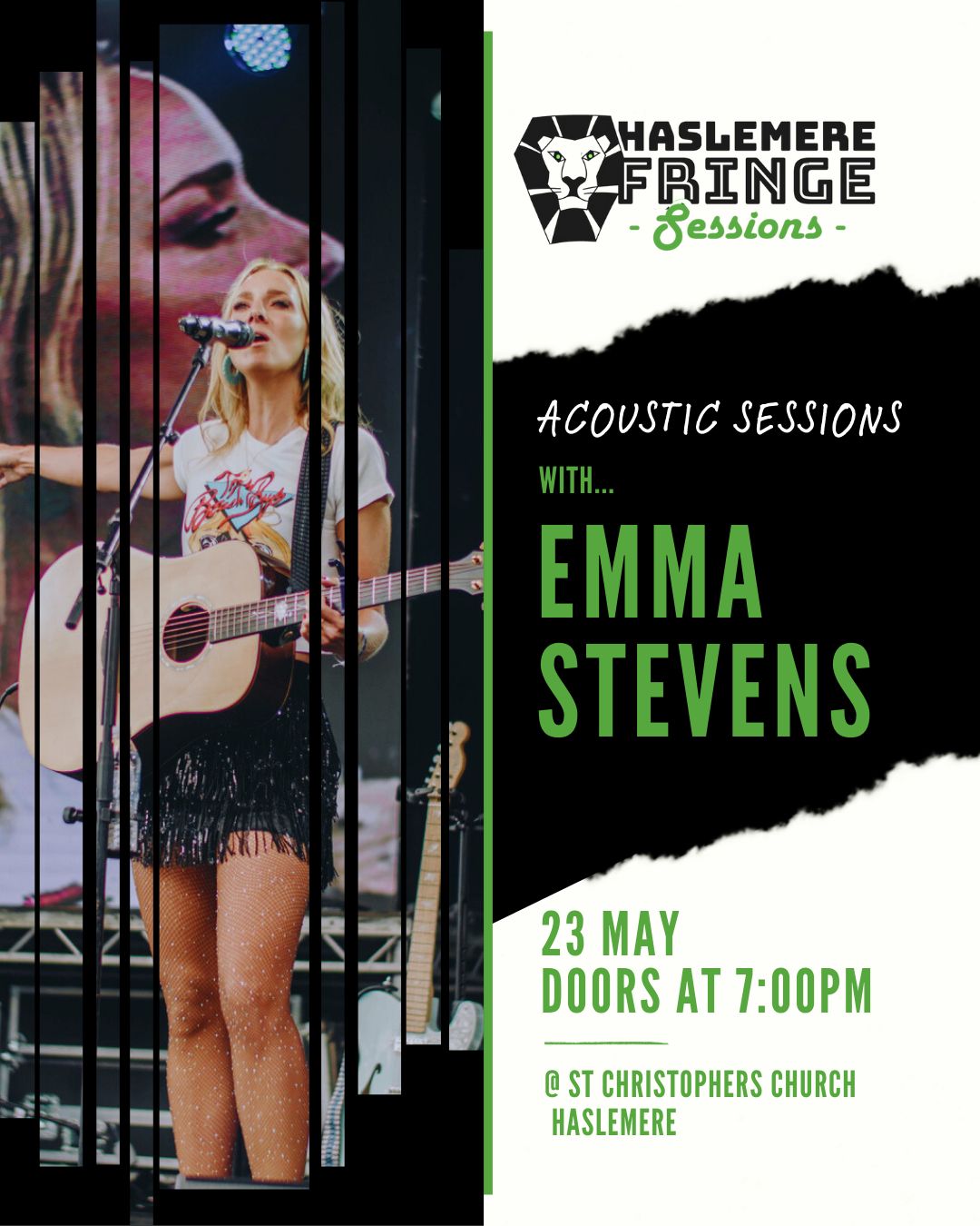 Haslemere Fringe Main Stage regular Emma Stevens, brings a stripped-back acoustic set to the beautiful setting of St Christopher's Church, Haslemere on May 23rd.
With distinctively catchy pop melodies, fused with folk instrumentation and a touch of country, Emma's voice has been described as emotive, clear, effortless and up-lifting.
Tickets available at:
https://www.haslemerehall.co.uk/sales/genres/music/emma-stevens
@estevensmusic
@haslemerefest
#acousticmusic #AcousticVibes #LiveMusic #haslemere #haslemerecommunity #haslemerelife