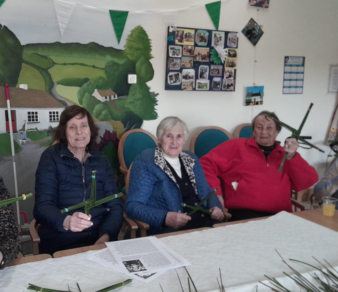 Some of our Yarn Social Club members were busy this week making St Brigid crosses ๐ฅฐ
#YarnSocialClub #YarnSocialDayClub #CareBright #Dementia #DementiaAwareness #StBrigid #StBrigidDay #StBrigidCross #Bruff #Limerick