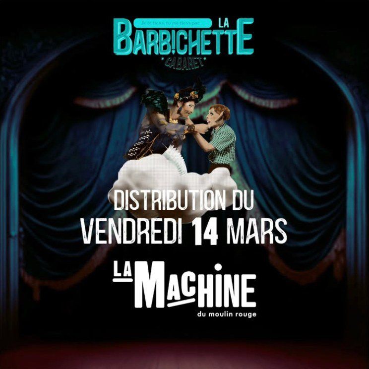 🥳⚡Je chante à Paris ⚡🥳
Je répète
Je chante à Paris
Plus exactement, je fais des bêtises
Un peu de joie dans ce monde de brutes
Un peu de fantaisie dans ce monde de prudes
Un peu de folie dans cette vie trop courte
Avec des créatures sublimes et improbables @monsieur_k_et_cie @oiseau_joli @patachtouille @@noir.david @saraholivierofficiel @lamulette.mp3 @lucegaston et d'autres encore 💜
Rv vendredi 14 et samedi 15 mars à la @labarbichette.cabaret !
Bisous
Les résas sur le site de la La Machine du Moulin Rouge
https://www.lamachinedumoulinrouge.com/billetterie/