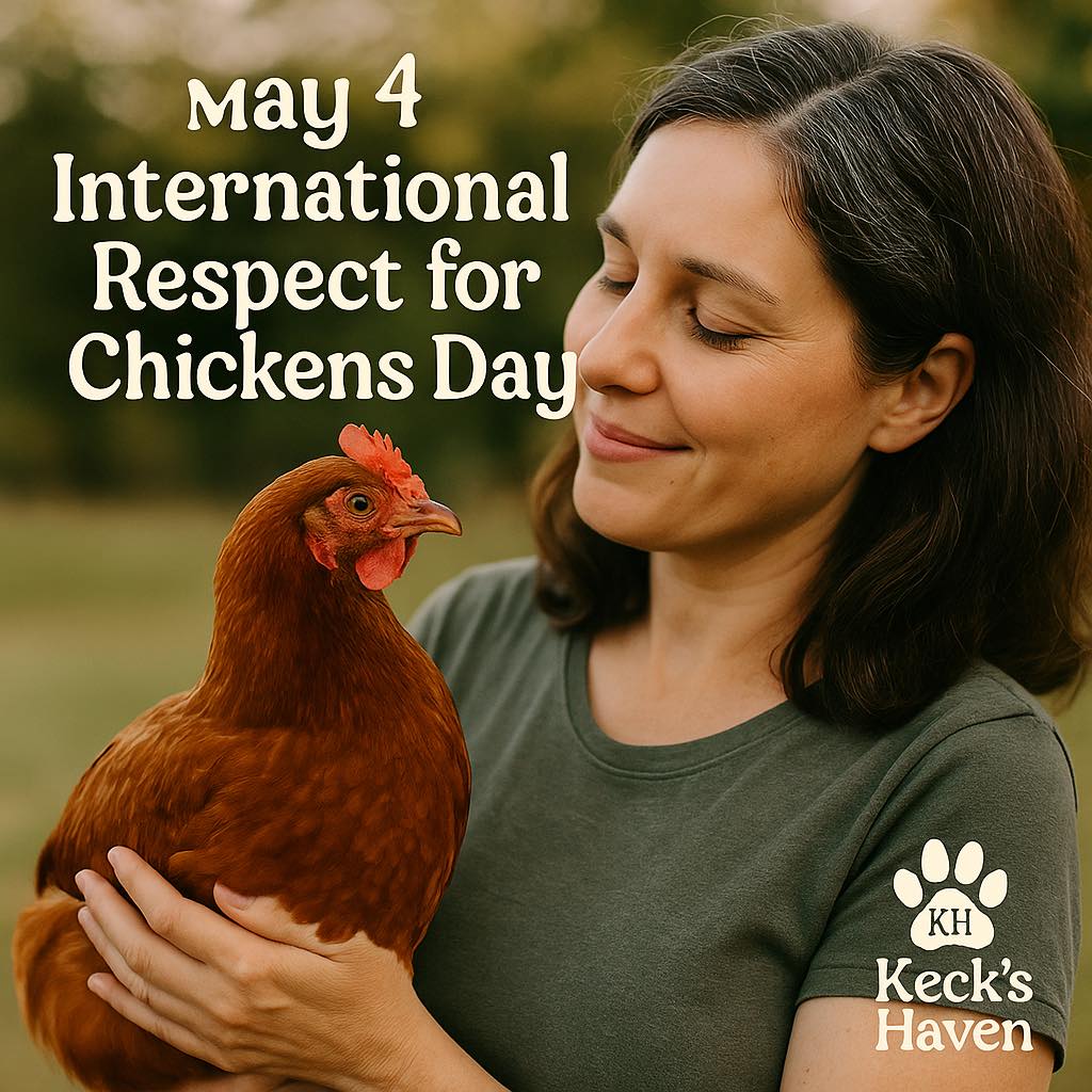 They may not cross the road often⦠but when they do, itās with dignity. š¤š
Today we salute our feathered friends for International Respect for Chickens Day!
At Keckās Haven, we know every pet ā even the clucky ones ā deserves love, care, and respect.
(And maybe a few extra corn kernels too.)
We love our chicken clients, enjoy your special day! š«”