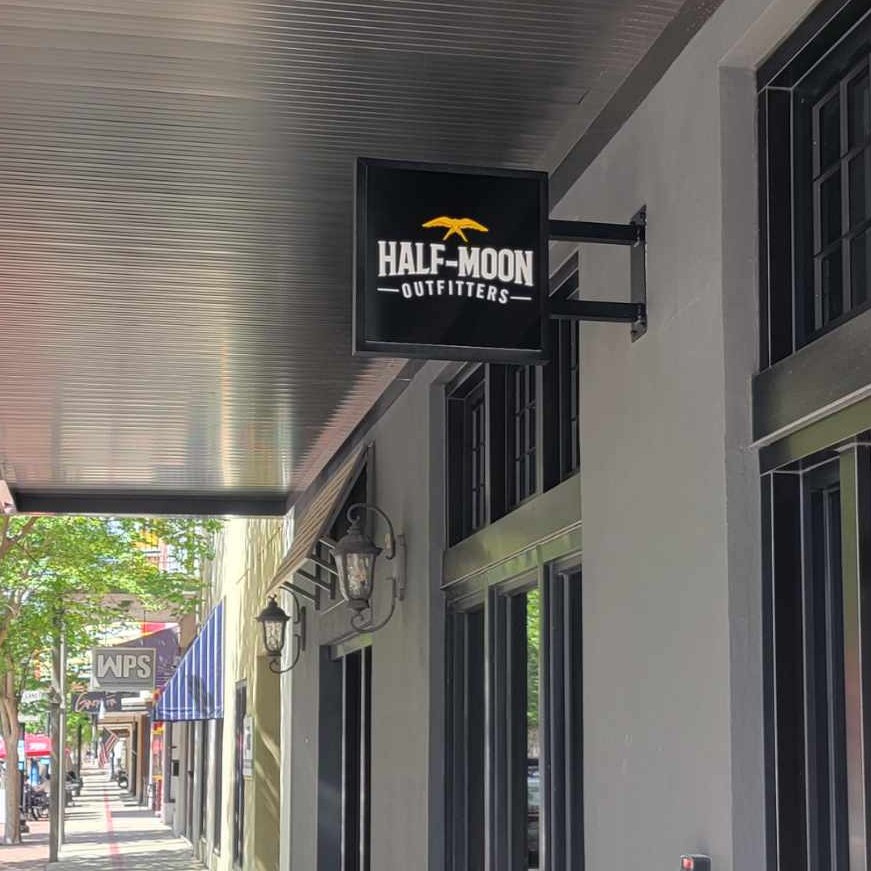 Half-Moon Outfitters
Pensacola, FL
LED SIgn ( more to come )
thanks again to our awesome crew for knocking out another project
if you need a hand with your sign project please give us a
text ( 850.398.1712 )
or an
email ( team850Signs@gmail.com )
#850Signs #HalfMoonOutfitters #pensacolaflorida