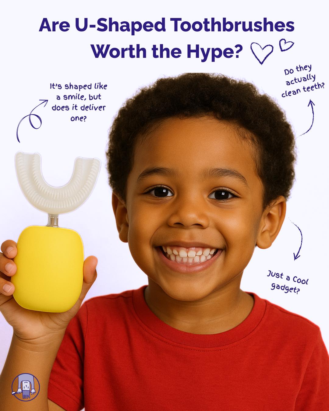 You’ve seen those U-shaped automatic toothbrushes all over your feed, right? 🤔 Well, here’s the current scoop: while they look fun, most studies show they don’t clean as well as manual or regular electric toothbrushes. The bristles often miss the gumline and tight spots, and those silicone bristles? Not as effective at scrubbing away plaque as nylon ones. 😬
But they can help kids get excited about brushing! So if you try one, think of it as a warm-up: let them have fun, then finish up with a regular brush to get the job done. ✅
Best bet for healthy smiles? Stick with traditional brushing for now. 🪥✨
#PediatricDentistry #DentalFunFacts #DrGilaDDS #ChildrensDentistry #MarinDentist #MillValley #KidsSmile #OralHealthTips #Greenbrae #marindentisty #marincounty #OralHealth #KidsTeeth