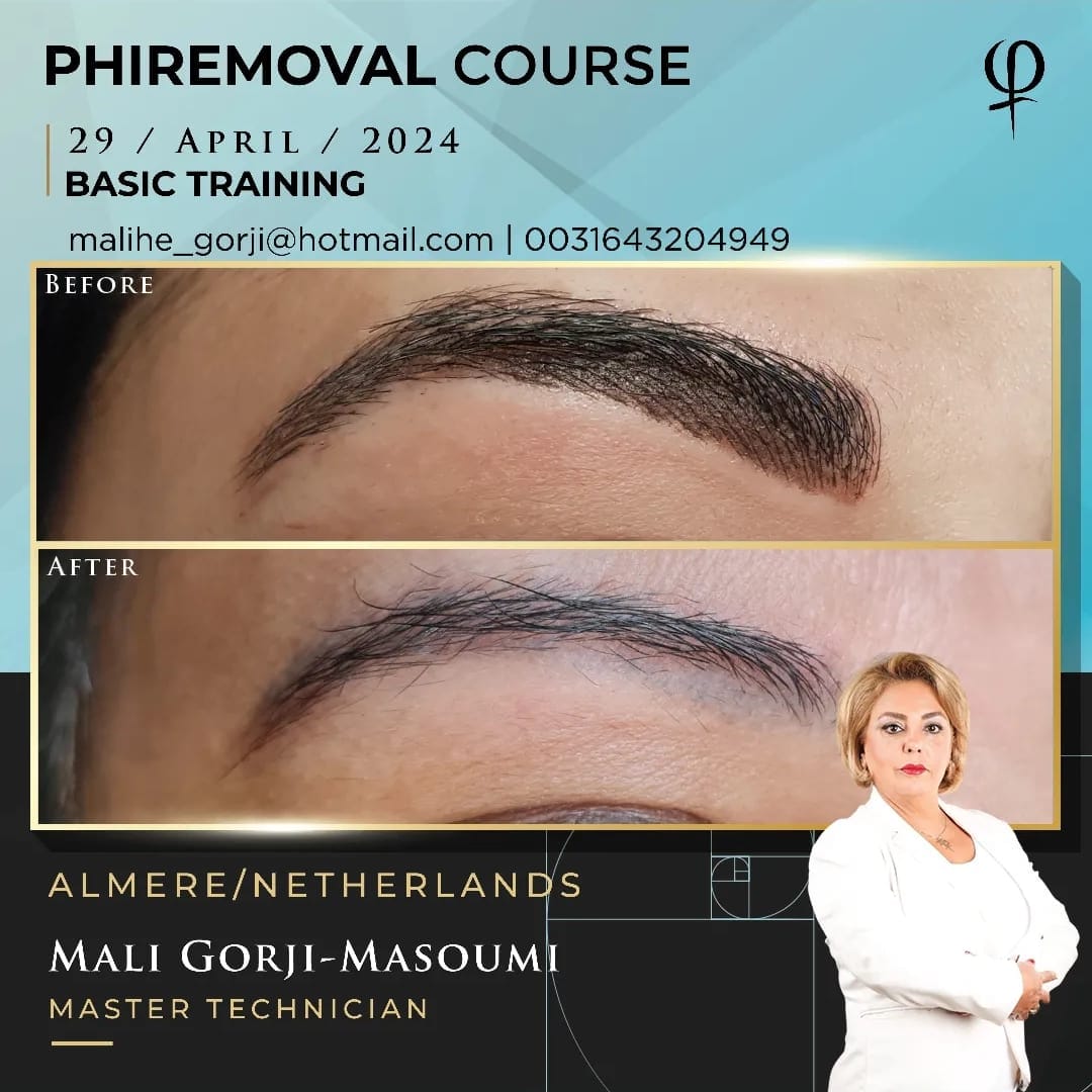 workshop PhiRemoval 29 April
Geef je op voor een van de meest belovende cursussen PhiRemoval. Ben je een starter of werk je als PMU specialist voor beide is dit een veelgevraagde behandeling.
Denk je al een tijdje om van carrière te switchen of wil je je skills verbreden dan is Phiremoval de juiste stap voor jou.
Doormiddel van een natuurlijke vloeistof wordt uw oude pigmentatie stapsgewijs verwijderd. We kennen allemaal wel iemand in onze omgeving die van zijn of haar oude permanente make-up of tattoo af wilt.
-Voorbeelden van PhiRemoval – indicaties zijn
-Permanente make up ziet er ouderwets uit
-Permanente make up is van slechte kwaliteit
-De vorm van Permanente make up is niet naar wens
-Pigment is slecht of ongelijk van kleur
-Je wilt nieuwe Permanente make up, en de huid is te verzadigd met pigment.
Voor meer informatie
☎️0031643204949
Malihe_gorji@hotmail.com
🔺آموزش حضوری و آنلاین فی ریمووال با مستر رسمی آکادمی فی در هلند
🔴اخذ مدرک بین المللی از آکادمی فی
🔴ساپورت شش ماهه به همراه ارتباط مستقیم با مستر
🔴کیت کامل محصولات فی ریمووال
🔴نصب اپلیکیشن کرفت مستر
🔴یادگیری اصول و تکنیک فی ریمووال و آشنایی با محصولات آکادمی فی
🔴ریموو خط چشم،خط لب،ابرو،تتو بدن و مراقبت های بعد آن
🔴یکبار برای همیشه با ورود به آکادمی فی جهانی شوید و به راحتی وارد بازار کار شوید.
❌جهت کسب اطلاع و ثبت نام با شماره زیر تماس بگیرید و هماهنگ کنید :
۰۰۳۱۶۴۳۲۰۴۹۴۹
Malihe_gorji@hotmail.com
