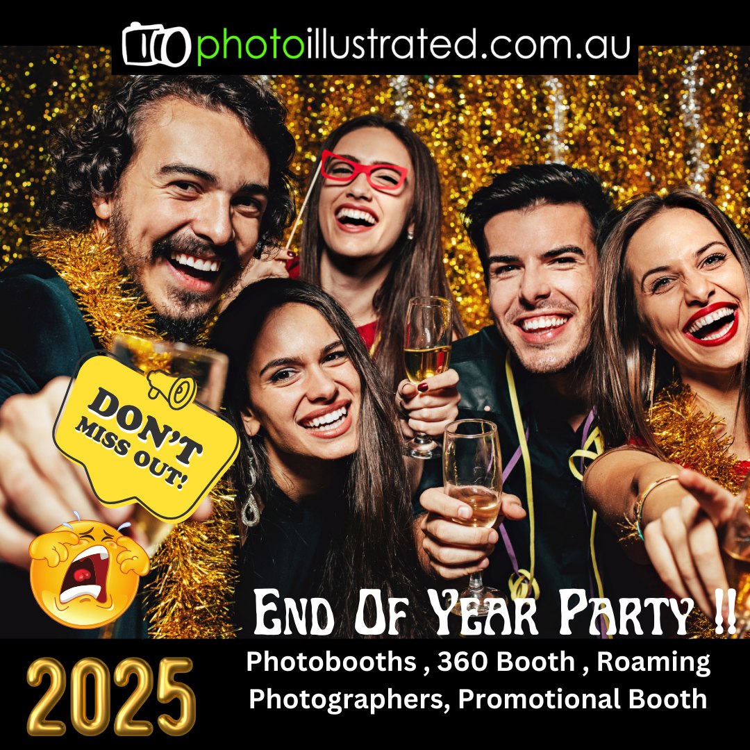 Ring in the New Year 2025 with a bang and a photobooth full of fun! 🎉✨ Imagine this: as the clock strikes midnight, everyone gathers around to capture those unforgettable moments with friends.
Dress up in your sparkliest outfits, grab some fun props—think oversized glasses, party hats, and glittery boas—and get ready to snap away! Each click of the camera will capture the laughter, joy, and excitement of new beginnings.
Create a backdrop with festive decorations and a “Cheers to 2025” sign, and don’t forget to include a fun countdown clock for those epic last-minute photos! 🕛🥳
Let’s make this New Year’s celebration a night to remember with amazing memories that will last a lifetime! 📸🥂
www.photoillustrated.com.au
#2025 #goodbye2024 #endofyearparty #endofyearevent #brisbanephotoboothhire #brisbanepartyhire #brisbanespecialeffects #partyideas #coporateideas #staffparty #eventideas #photoboothfun #goodtimes #brisbanevenue #brisbaneclub #brisbaneparty #whatsonbrisbane #cbd #fortitudevalley #brisbanehotel #eventplanner #eventmanager #eventsbrisbane #photobothideas #funideas #staffevent #staffpartyfun