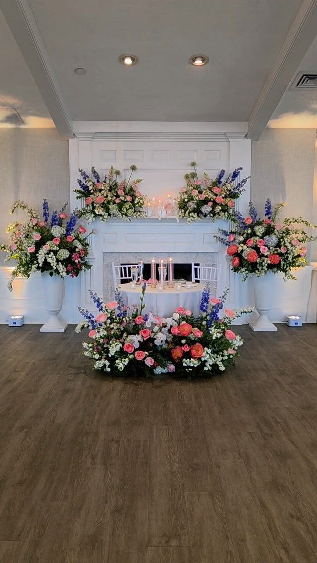 Hot Take - Cape Cod isn't just blue and white. All of the colorful, Cape Cod grown details in this wedding are a big part of what makes the design so special, and without color the flowers would have blended in with the backup ceremony space instead of making a bold focal point. Timeless isn't always neutral 💕
Homegrown: Spirea, Columbine, Viburnum, Iris, Allium
.
Vendors:
Venue @wychmerebeachclub @wychmereevents
Planning @capecodcelebrations @laurelhartman
Photos @kellycroninphoto
Rentals @peakeventservices
Entertainment @djshyneonline
Floral @gardenpartycapecod