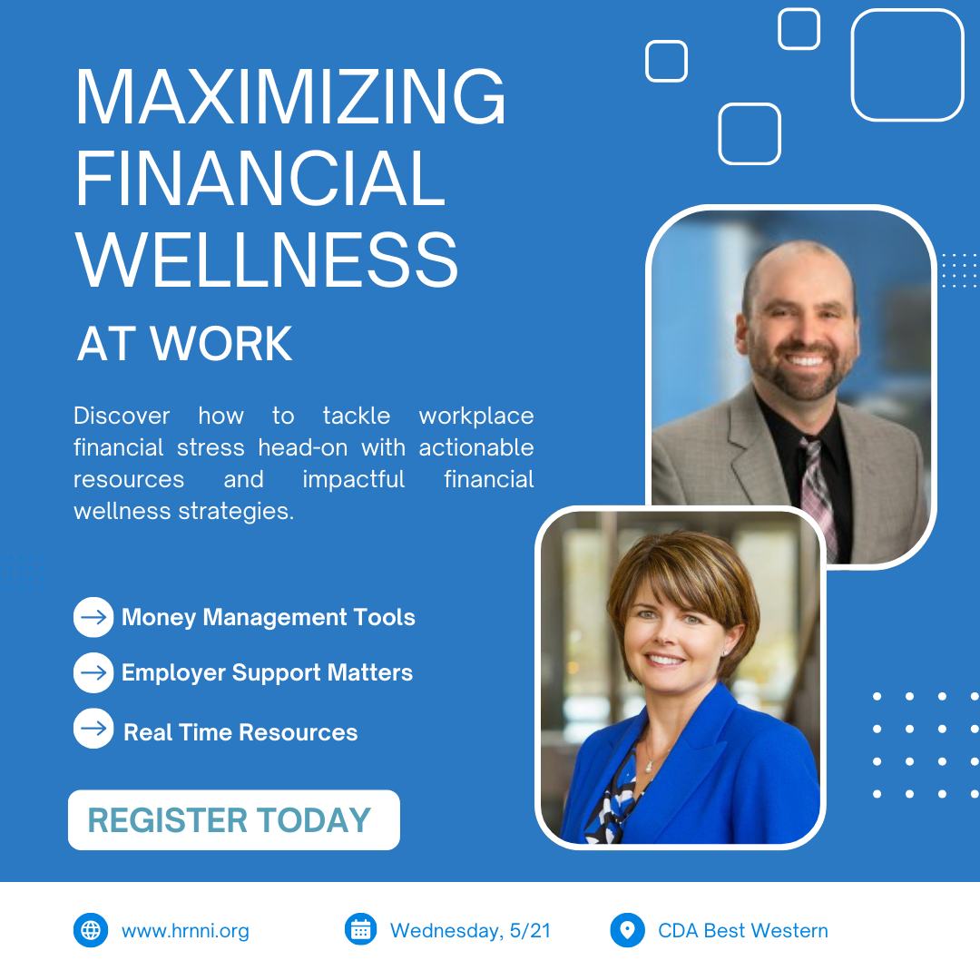 Your team’s financial stress doesn’t clock out at 5pm.
In this month's meeting, Jon Maroni and Jody Azevedo from @numericacu will unpack how money worries affect your workplace—and what you can do about it. From quick-win resources to long-term strategies, you’ll walk away with tools to support your people now.
📅 Don’t miss this chance to turn awareness into action. Register today https://www.hrnni.org/event-details/maximizing-financial-wellness-at-work
#HRStrategy #FinancialWellness #EmployeeEngagement
#RetentionTools #HRNNI #HumanResources #FinancialStress