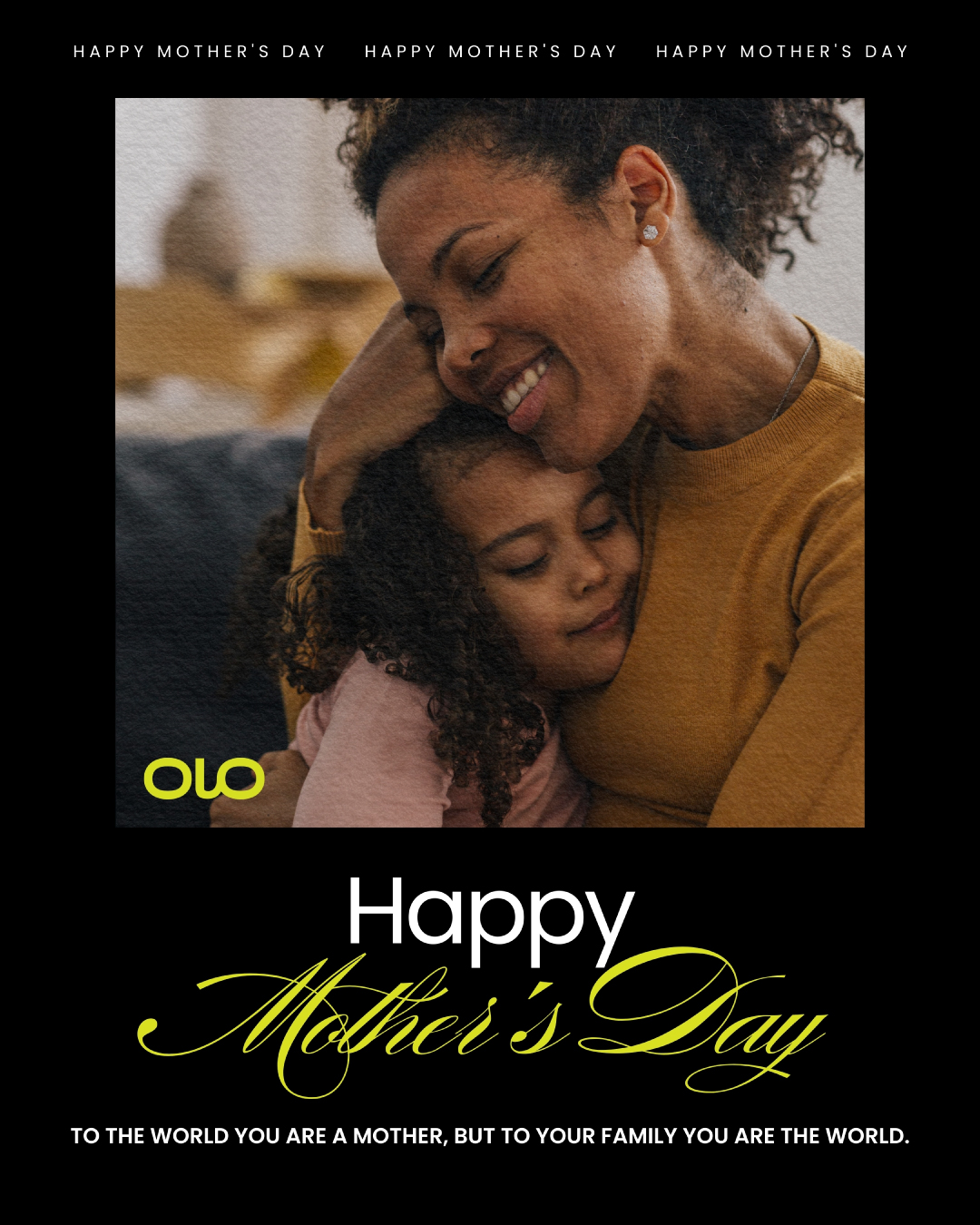 💐 Happy Mother’s Day to all the incredible women who nurture, lead, protect, and love so fiercely.
“To the world you are a mother, but to your family you are the world.” 🌍
Today we celebrate the strength, tenderness, and unwavering love that only a mother can give.
Thank you for everything you are. 💛
📧 info@olo-innovation.co.za | 📞 +27 76 145 0619
🌐 www.olo-innovation.co.za
#MothersDay #ThankYouMom #LoveAndGratitude #FamilyFirst #CelebratingMothers #OLOInnovation #MotherhoodMoments #StrongWomen #ToAllTheMoms