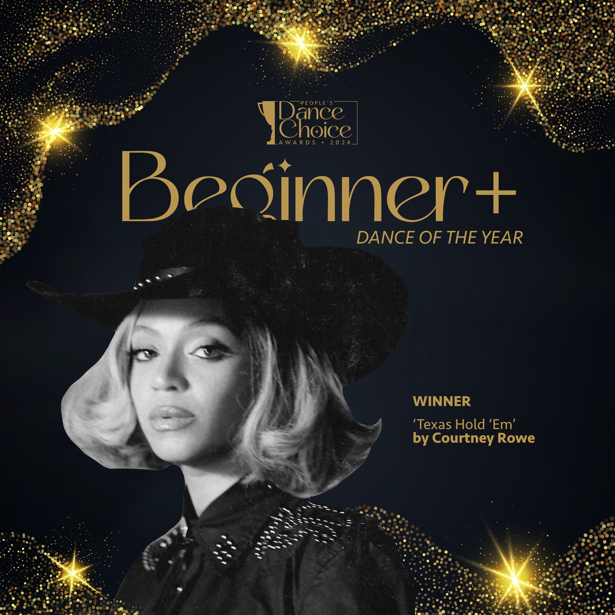 Beginner+ Dance of the Year goes to...
'Texas Hold 'Em' by Courtney Rowe
#culpeppersuk #culpepperclub #linedance #linedancing #awards #peoplesdancechoice #basildon #essex