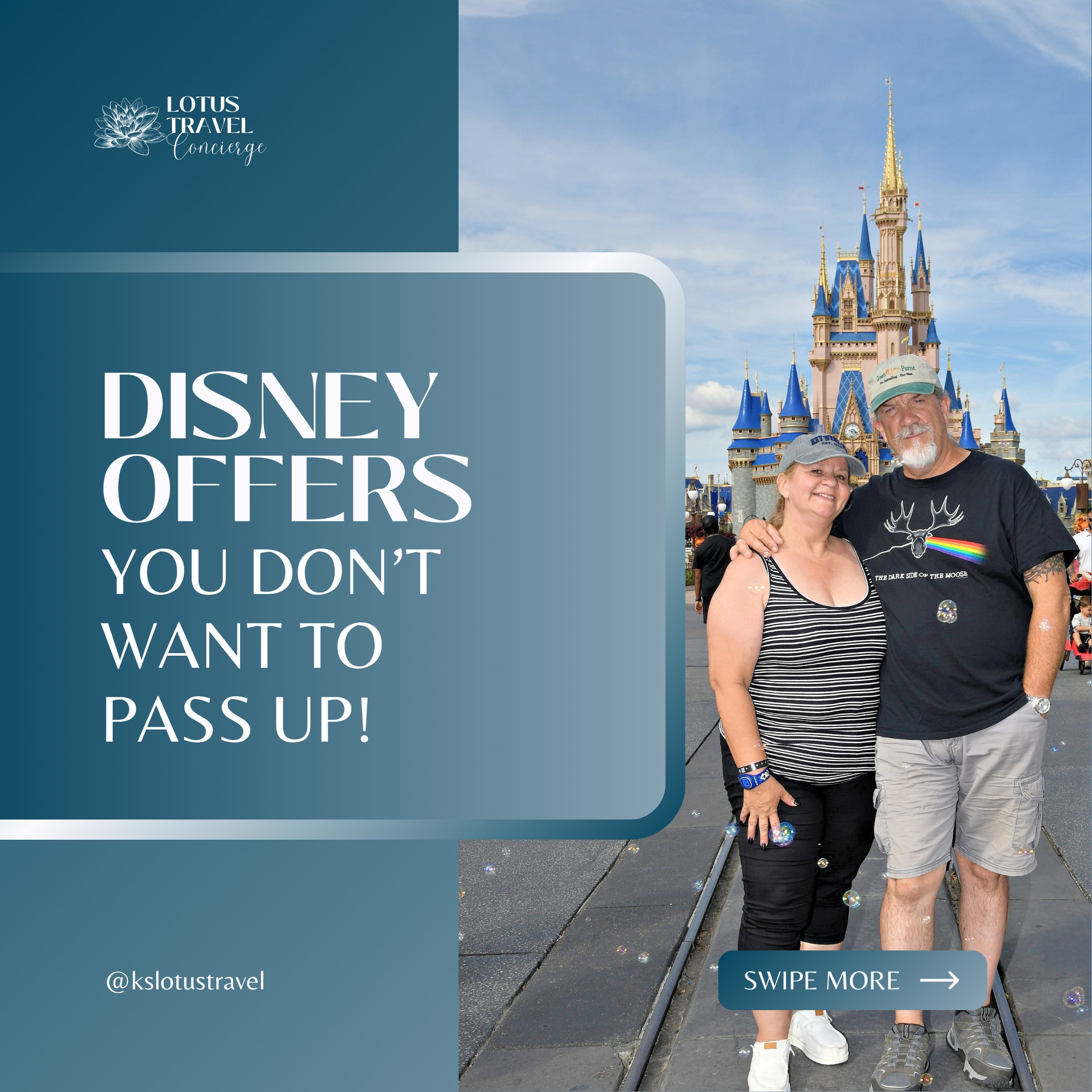 Limited-time Disney offers are available, including Walt Disney World room discounts, Disneyland hotel and ticket savings, and special pricing on select Disney Cruise Line sailings. Plus, the popular Free Dining offer at Walt Disney World is back - book a qualifying package and enjoy meals at no extra cost.
As your Disney travel expert, Iโll help you find the best option for your next vacation. Contact me to get started.
#DisneyTravel #WaltDisneyWorld #FreeDining #DisneyCruise #Disneyland #TravelPlanner #TravelAgent #DisneyPro