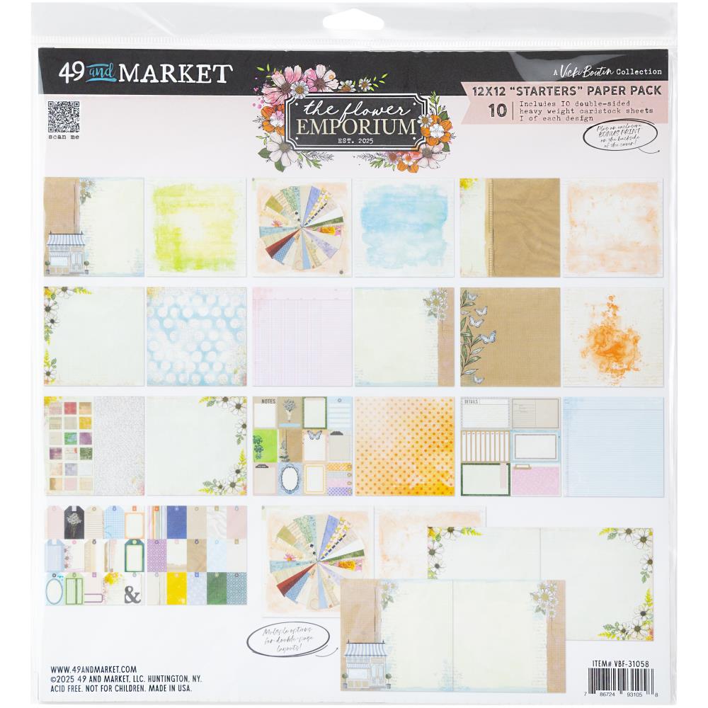 We still have Vicki Boutin's 49 and Market Flower Emporium in stock on our website! As of this post we have all the items in the collection! A lot of the items are already sold out from the manufacturer. You don't want to miss out on this collection!
@49andmarket @vickiboutin
www.letsgetcreativeyall.com
#letsgetcreativeyall #scrapbooking #scrapbookstore #scrapbookretreats #scrapbookkits