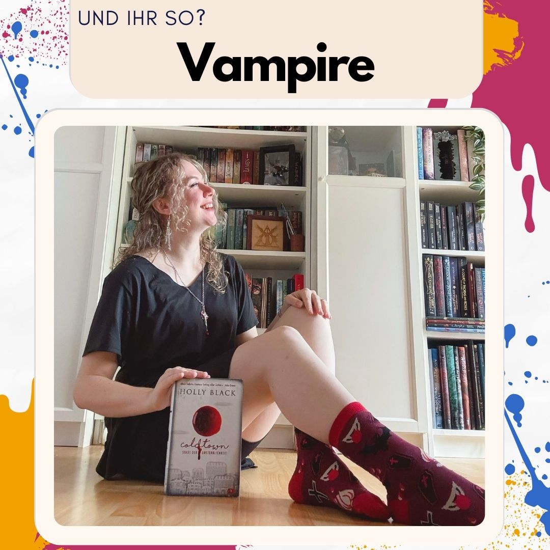 Was sind eigentlich eure liebsten Vampirbücher? Bonuspunkte, wer jetzt "Bloody Marry Me" sagt :D Aber nein, Spaß beiseite. Ich lese die wirklich unglaublich gerne und würde mich über Empfehlungen freuen, denn ich habe gerade erst wieder eins beendet. Eigenwerbung ist hier ausdrücklich erwünscht also volle Kraft voraus!