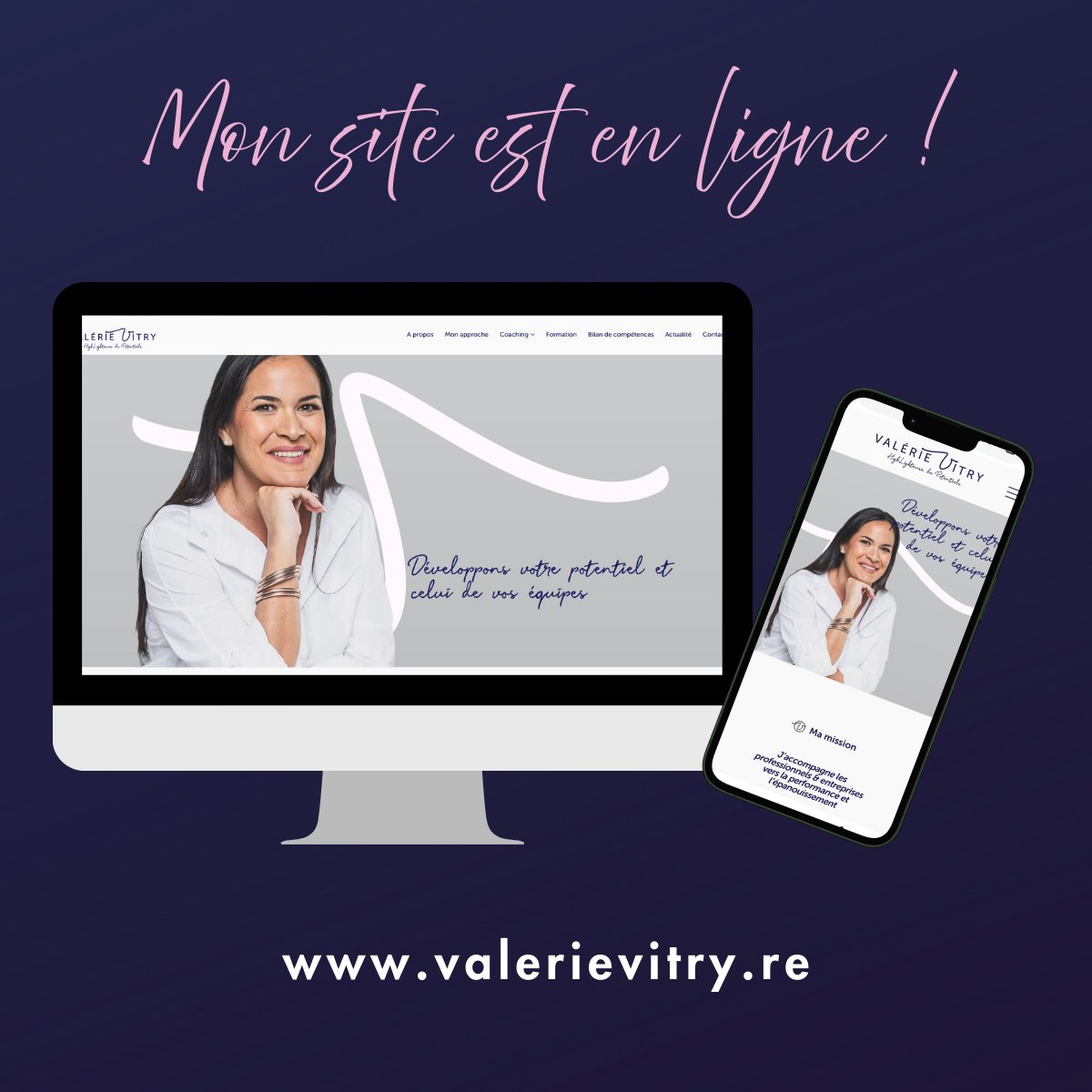 Mon site est en ligne !
Je suis très heureuse de vous présenter :
www.valerievitry.re
Ce site, c’est bien plus qu’une vitrine :
✨ C’est un reflet de ce que je suis,
✨ De ce que je propose en coaching, formation et bilan de compétences,
✨ De ma vision de l’accompagnement humain et structurant.
J’y ai mis tout ce qui m’anime :
💡 L’écoute, la clarté, le sens, la bienveillance,
💡 Et cette envie d’éclairer les potentiels
Ce projet n’aurait pas vu le jour sans deux belles collaborations :
🔸 Merci à Cyrille @littleyeti_studio pour la création du site : fluide, créative, à l’écoute. Il a su traduire mon univers avec justesse.
🔸 Merci à @hubertdelislesandrine pour ses photos sensibles et professionnelles, qui reflètent fidèlement mon univers.
Je suis très fière de ce résultat… et ravie de vous le partager aujourd’hui 💫
👉 N’hésitez pas à le visiter, le commenter ou le partager !
Vos retours sont les bienvenus 🙏
#coachingprofessionnel #bilandecompetences #coachcertifiée #valerievitry #accompagnementhumain #littleyetiStudio #photographeprofessionnelle