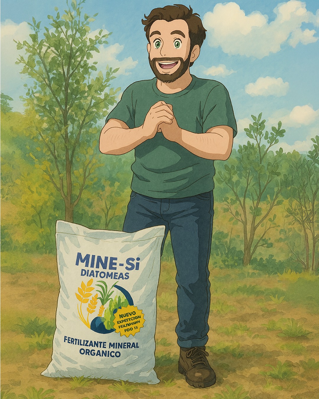 Nos unimos a al trend de Studios #ghibli 🤗🤝
Llevamos 18 años transformando minerales naturales en soluciones innovadoras para la 🍌agricultura y acuicultura 🦐. Al igual que Studio Ghibli crea mundos mágicos en sus películas,nosotros lo hacemos en el campo y el agua. 🌱💦🫶