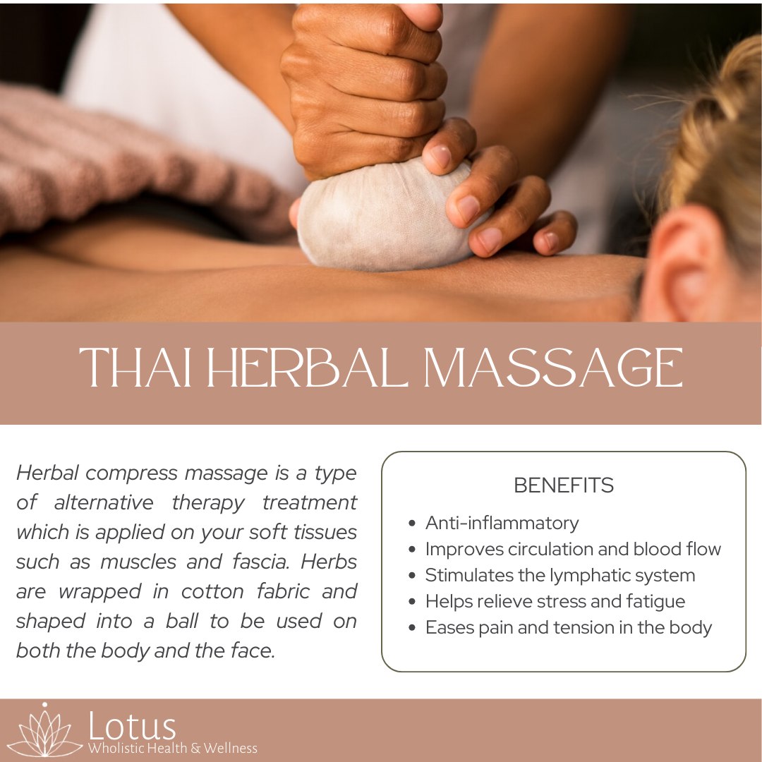 What is Thai Herbal Massage?
#Lotuswholistictherapy #lotuswholistichealthandwellness #awakendiscoverthrive #TrentonMI #massage #reiki #facials #yoga #wellness #downrivermimassage #downrivermi #ThaiHerbalMassage