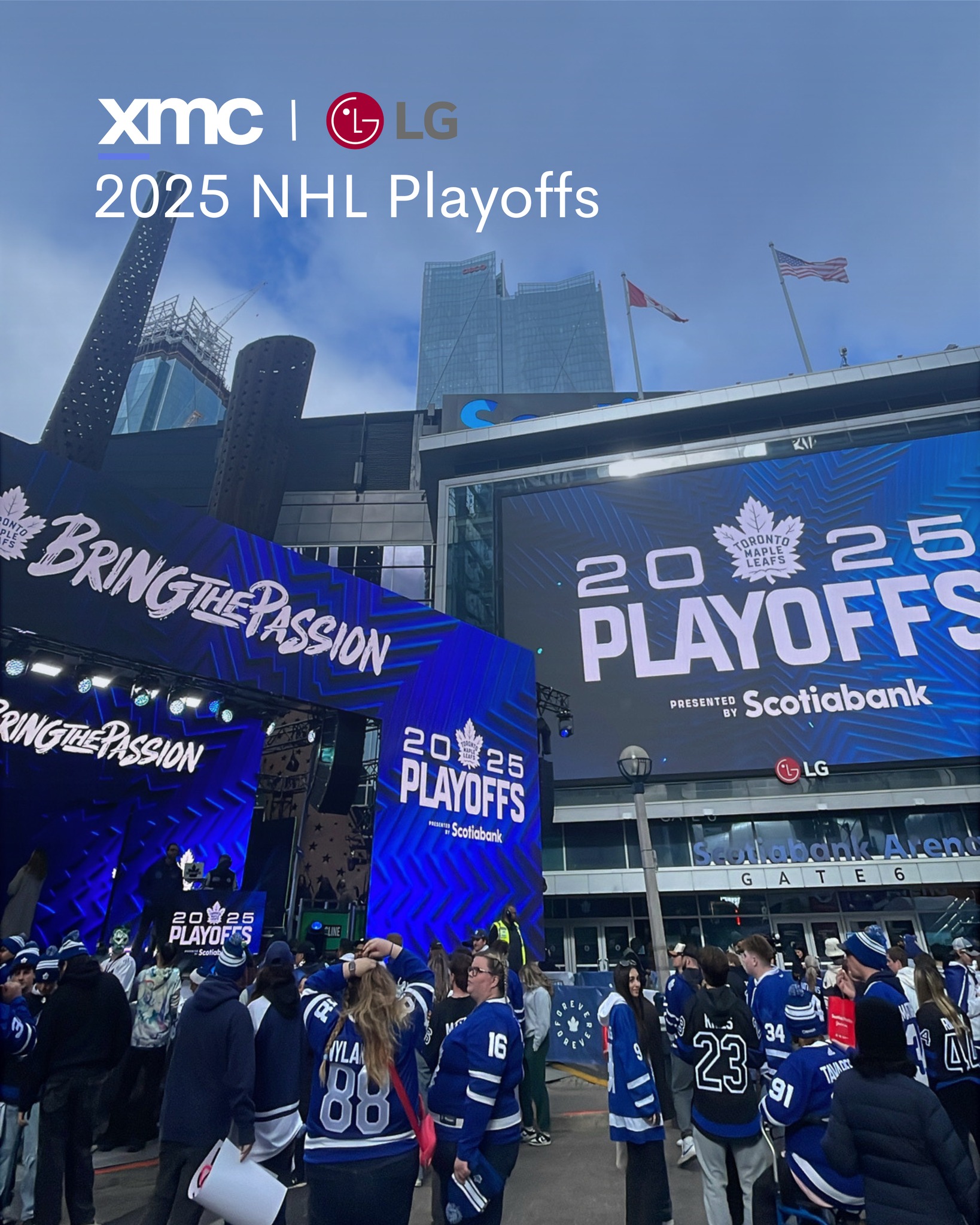 Game on! 🏒🎮�
Fans hit Maple Leaf Square to go head-to-head in a hockey video game showdown—displayed on LG’s ultra-crisp QNED Smart TV.
#eXperienceIsEverything #eXperientialMarketing #OptimismWins #LifesGood #LG #Client