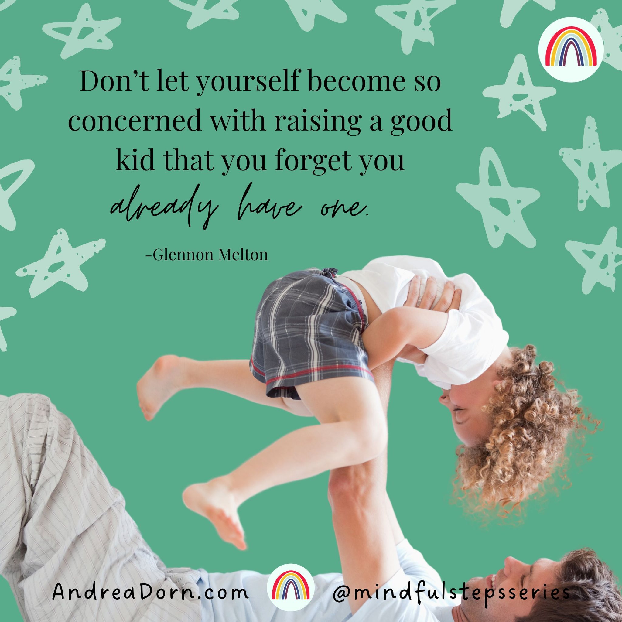 All kids are "good" at being kids! ❤
I have a strong-willed, sensory seeking kiddo (a tough combo) and MAN can it be easy to get caught up in correcting behaviors and wondering if my parenting decisions are the "right" ones or "enough" for him sometimes.
So here’s to a gentle reminder to myself, and anyone else who may resonate with this quote, to take a step back and reconsider how we define being a "good" kid!
Happy Wednesday!
#mindfulstepsseries #mindfulkids #socialemotionallearning #socialemotionaldevelopment #attachment #mindfulparenting #parenthoodunplugged #motherhoodunplugged #childhoodunplugged #mindfulkids #goodinside #allkidsaregoodatbeingkids
#connectionbeforecorrection #kidsarekids #kidpsychology #happyhealthykids