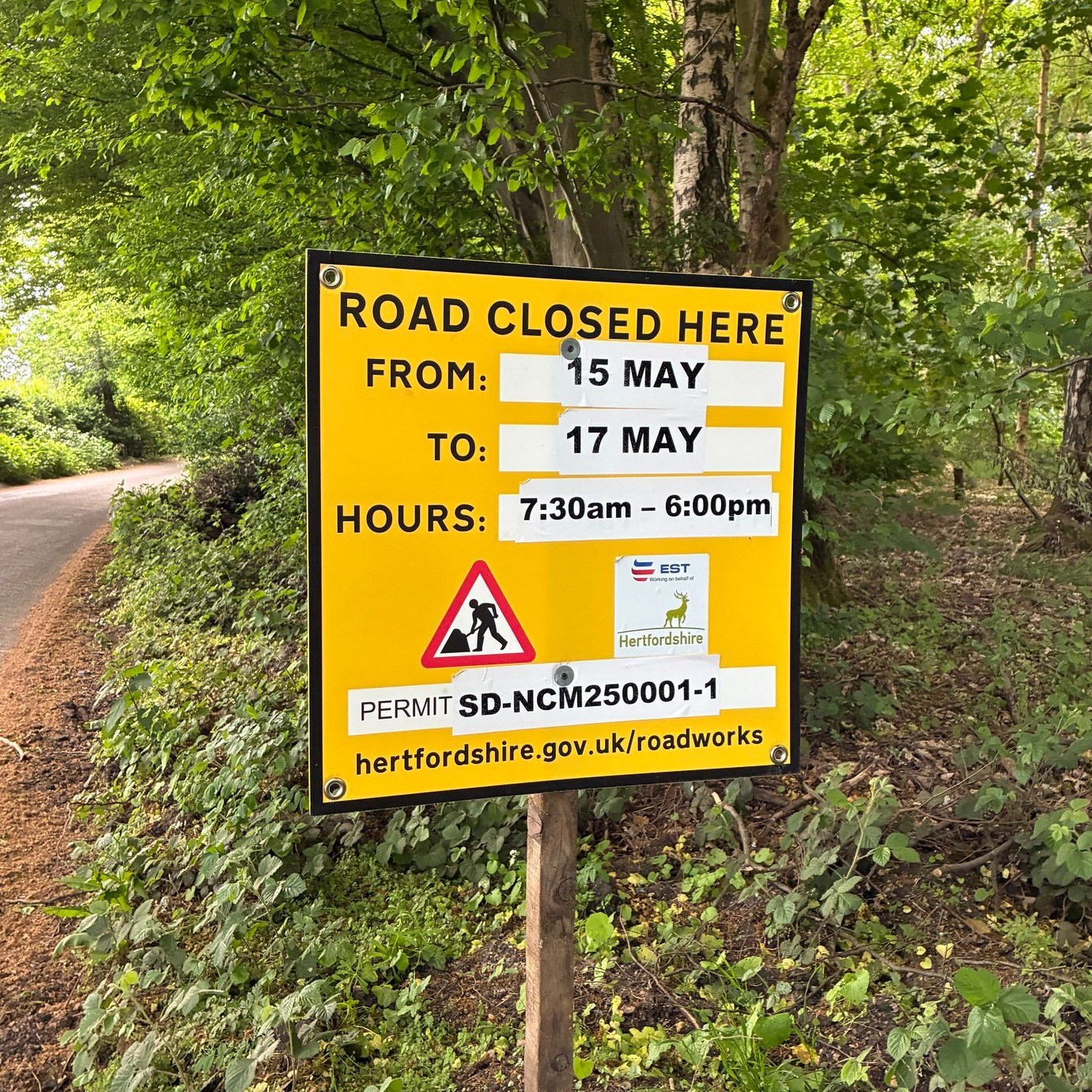 Oh ruddy heck! It was only a few weeks ago that the council shut the lane to fill in the potholes (apparently it used up most of the spoil from HS2) and now they're at it again. So they're either having another go at the snooker table finish, or they're digging it up. My money's on the latter.
So, from Thursday to Saturday this week you'll need to approach the farm from Hammonds Lane / Coleman Green Lane from Sandridge.
The good news is we're still open and we'll have cold beer on tap plus relaxed farm vibes and world class bants from the brewing boys. Tommy S reckons the weather is going to be lovely. Sods law, it'll probably melt the new tarmac.
Taproom & Shop open:
M-F 8 till 4
Sat 11 till 5
Hope to see you soon
The 3 Brewers of St Albans, via Hammonds Lane.