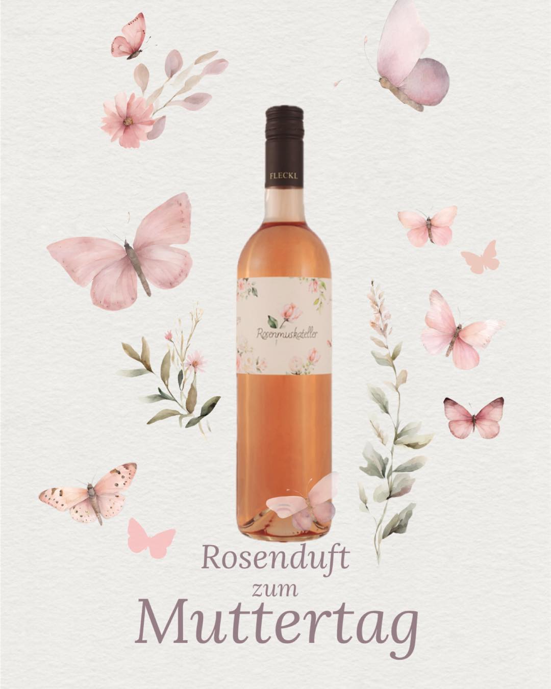 #muttertagsgeschenk #rosenduft #weingenuss #rosenmuskateller #weingutfleckl #muskateller #muttertag #muttertagsgeschenkidee