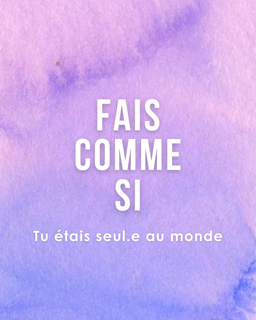 F▫A▫I▫S▫ ▫C▫O▫M▫M▫E▫ ▫S▫I
Tu étais seul.e au monde.
🧐 L'exercice pratique du lundi
🎯 Clarifier notre prise de décision
🤫 Au calme
🌨"Fais le choix le plus raisonnable"
"Ne me déçois pas"
"Ne gâche pas ce que tu as déjà"
"Sois à la hauteur"
"Ne te laisse pas guider par tes émotions" …
🌫 Réussir un choix, ce n'est pas toujours trouver "la bonne option".
Souvent, ce qu'on appelle "le bon choix" est juste…
👉 celui qu'on croit que les autres attendent de nous.
Faire le tri, c'est réussir à entendre :
☝️ Ce qui nous appartient vraiment.
✌️ Et ce qui appartient aux autres : attentes, peurs, projections.
Et vous, finalement :
qu'est-ce que vous attendez de vous-même en faisant ce choix ?
Bonne semaine 😊
#pnlhypnosebayonne #choixetconfiance #therapeuteemotions #alignementintérieur